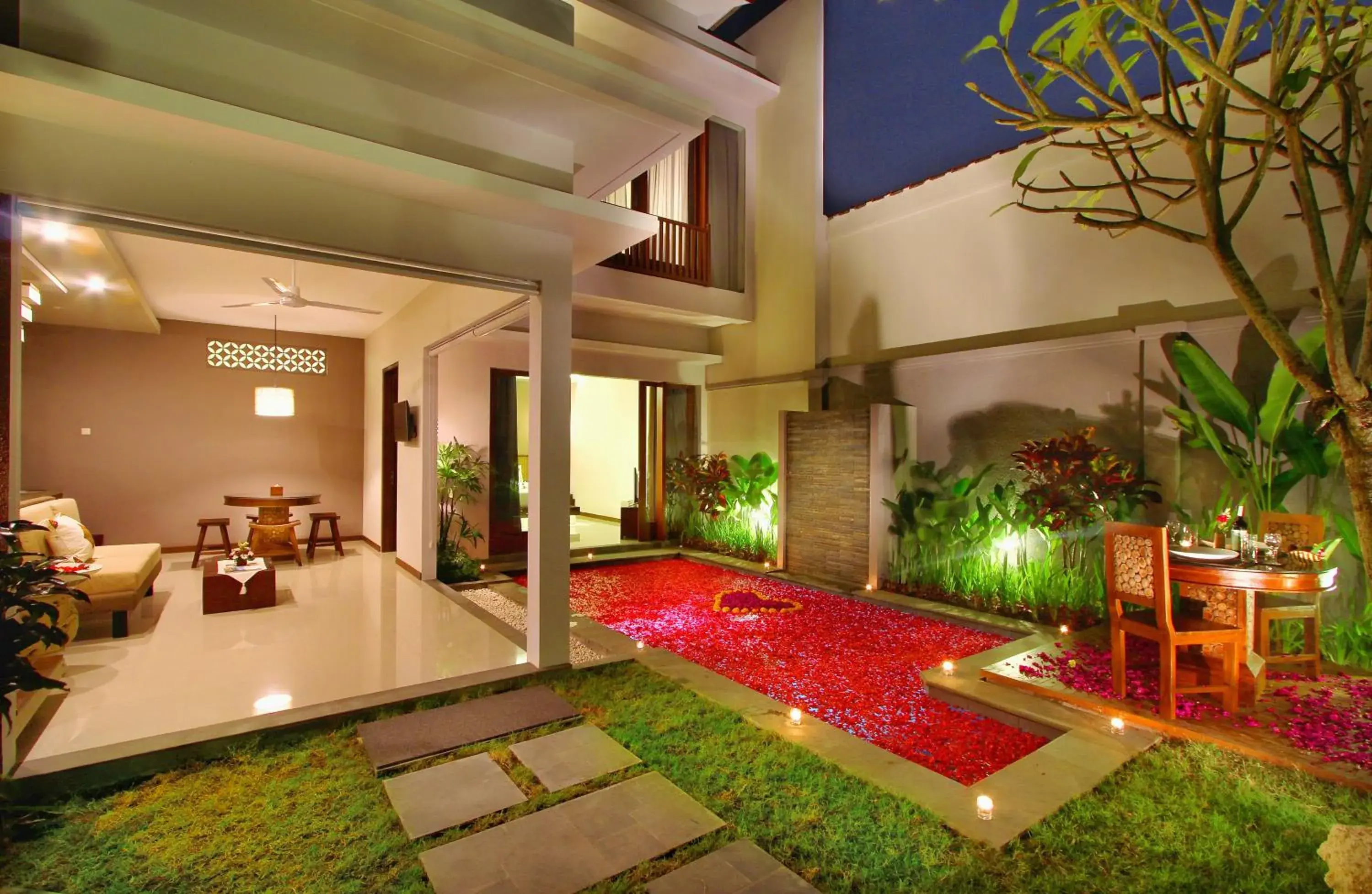 Garden in Maharaja Villas Bali - CHSE Certified