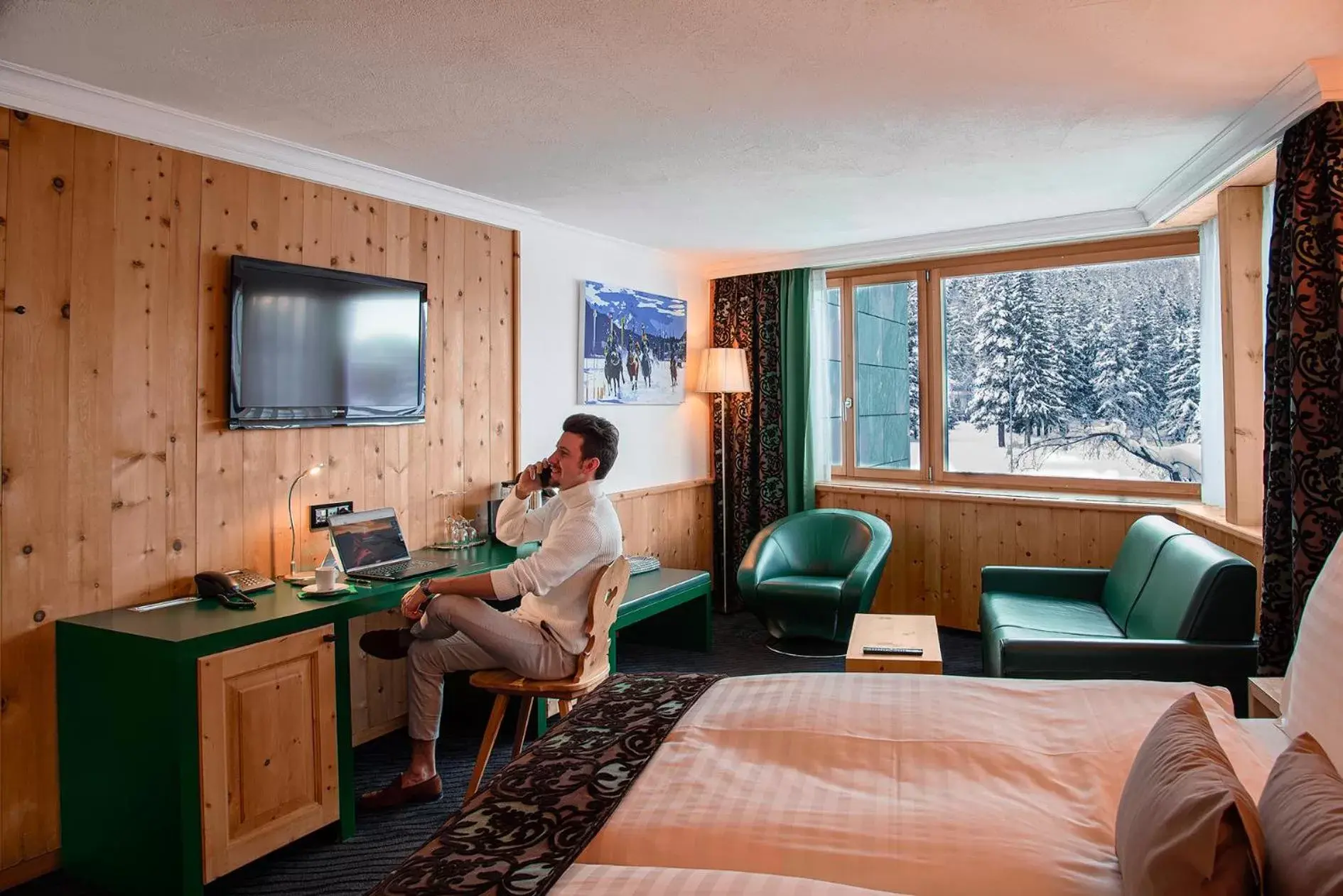 Winter in Sport & Wellnesshotel San Gian St. Moritz