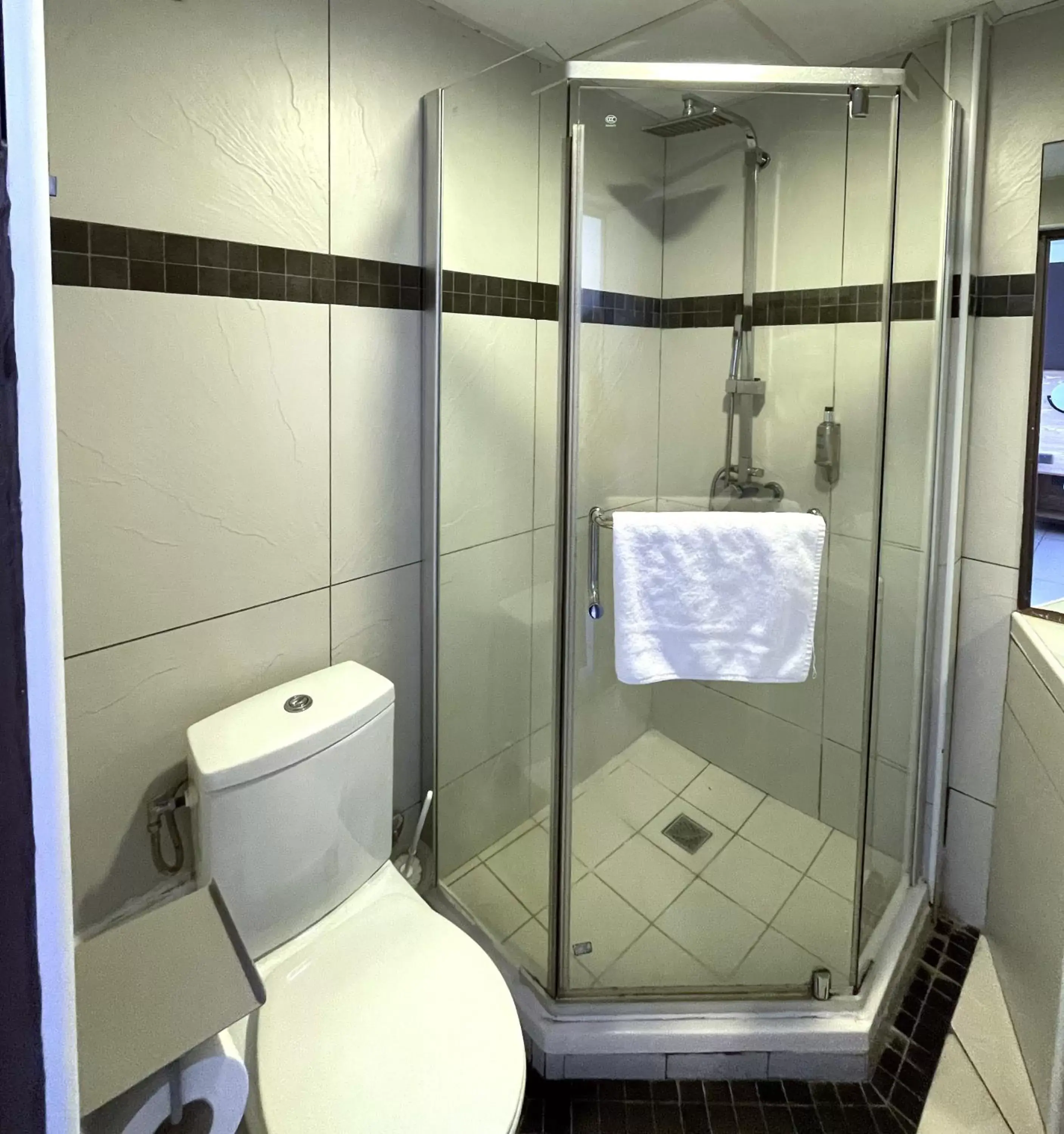 Shower, Bathroom in Hôtel Select - Réunion