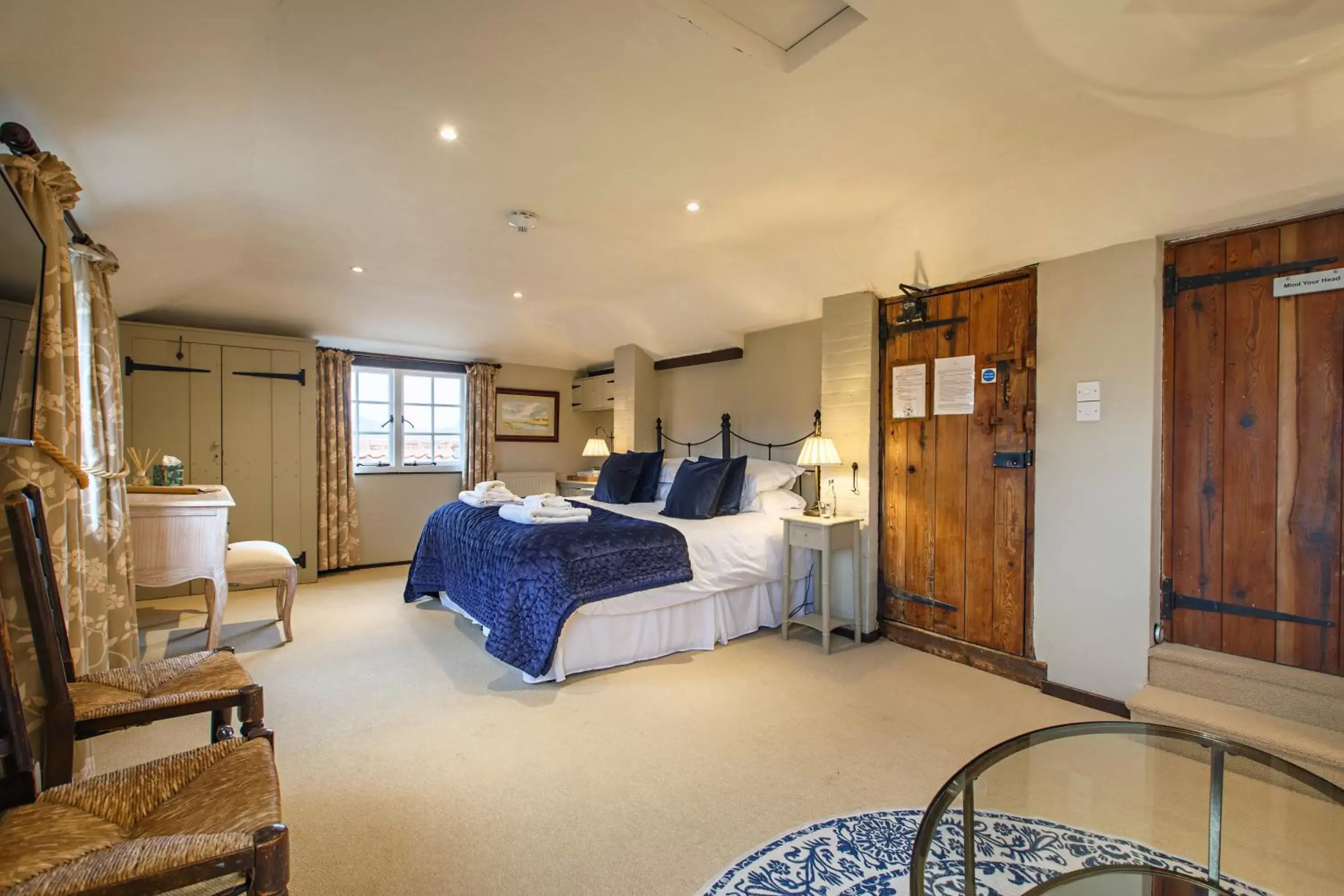 Bedroom in Cley Windmill