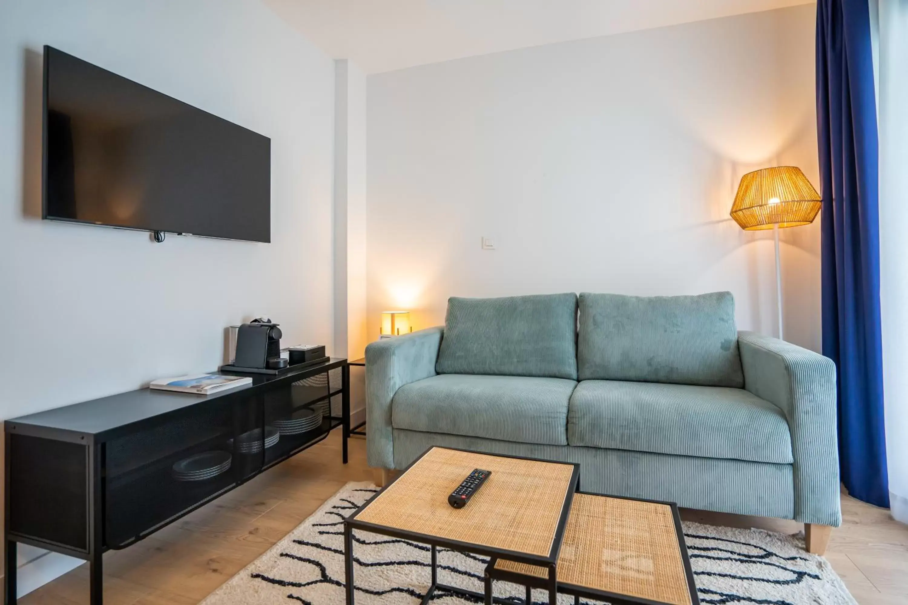 Living room, Seating Area in abba Apartments Playa de Gros San Sebastián