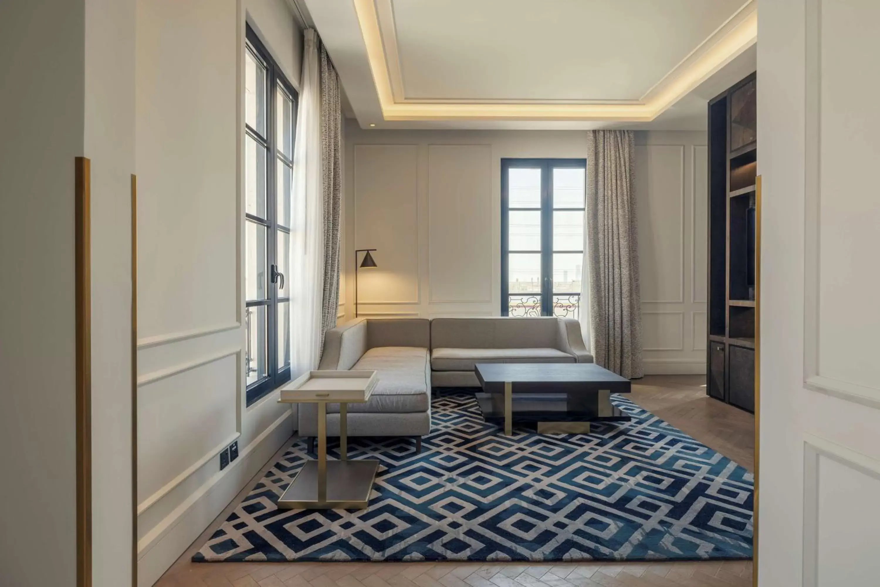 Bedroom, Seating Area in Mansard Riyadh, a Radisson Collection Hotel