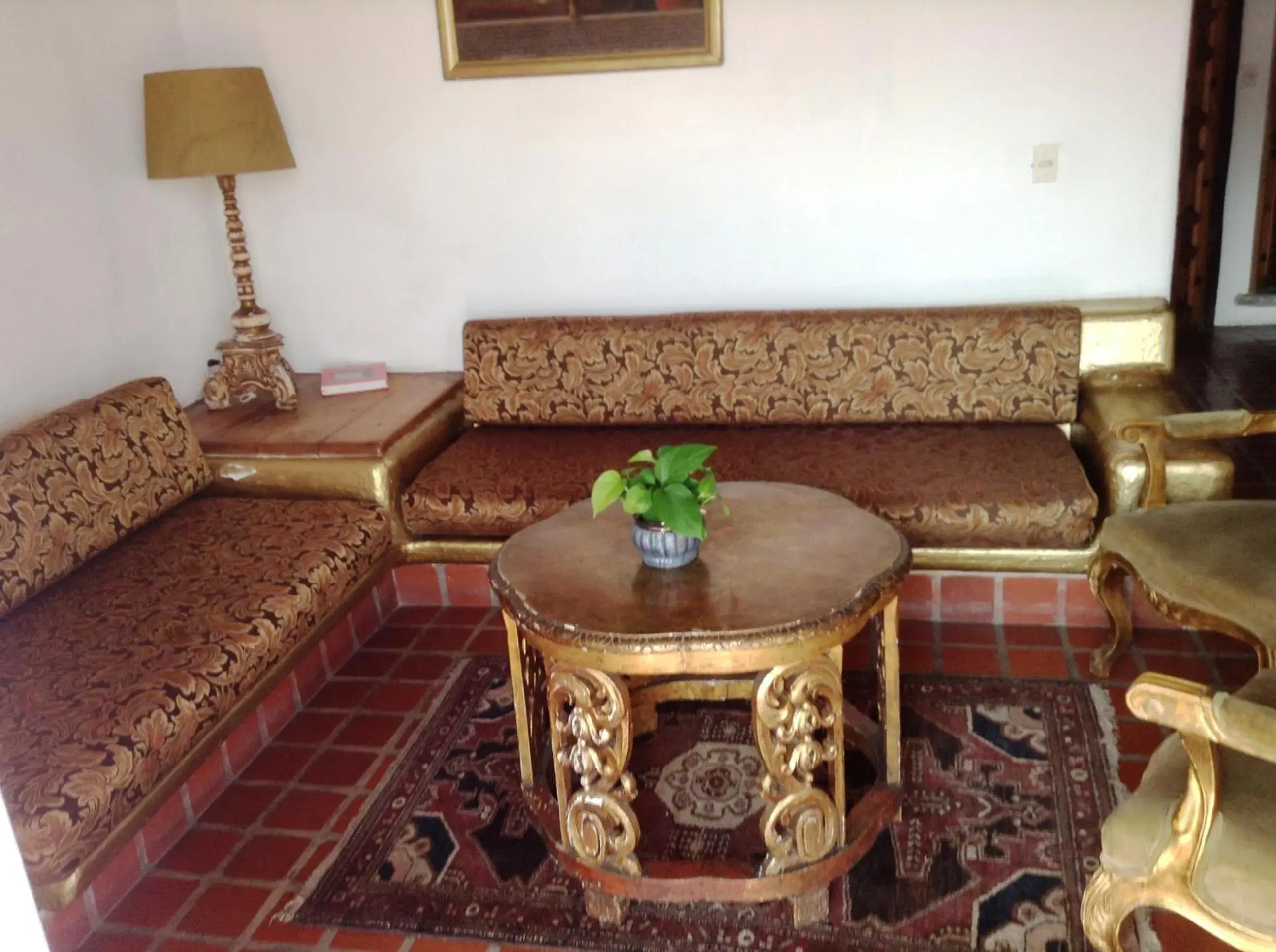 Seating Area in Posada de la Mision, Hotel Museo y Jardin