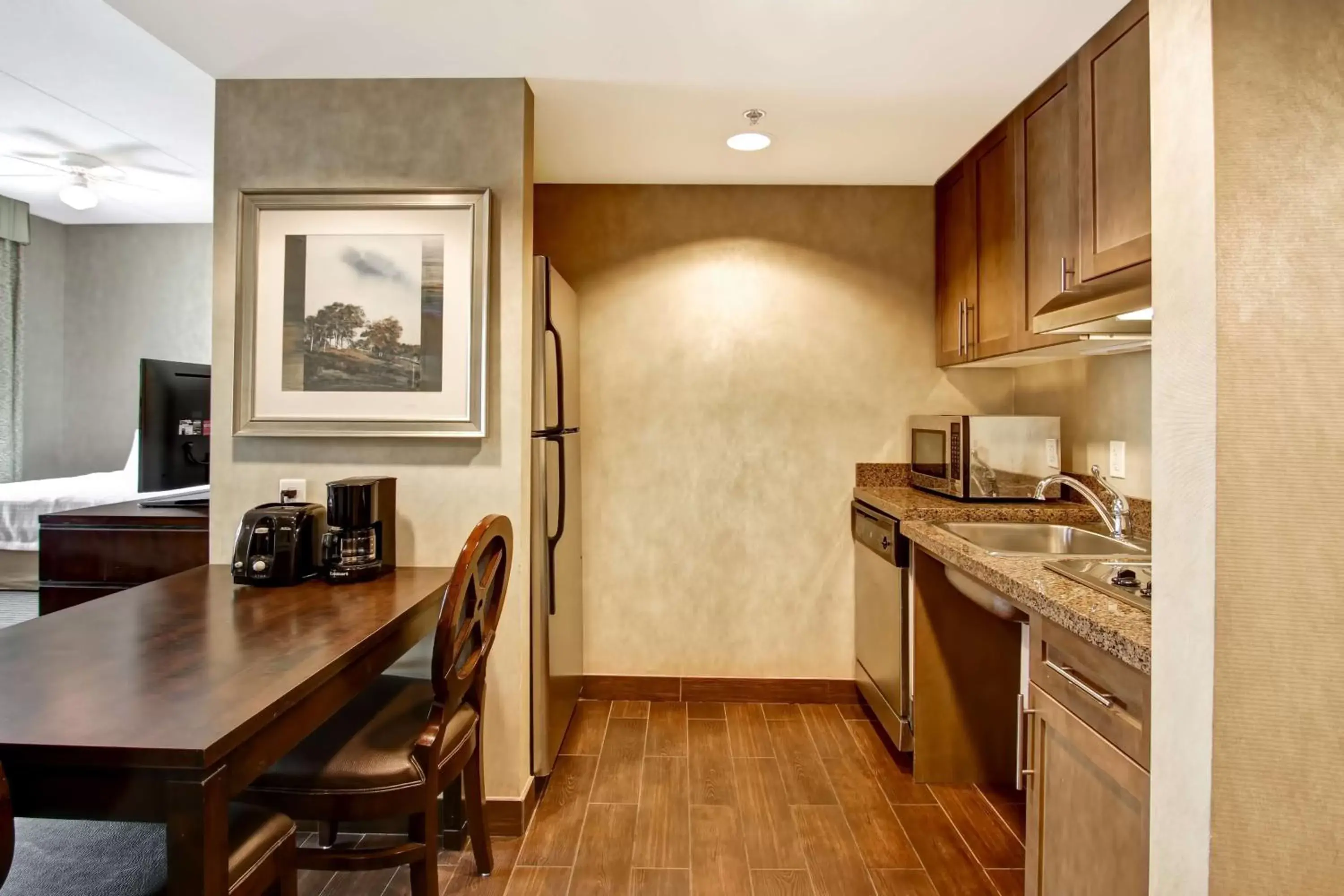 Kitchen or kitchenette, Kitchen/Kitchenette in Homewood Suites by Hilton Toronto-Markham