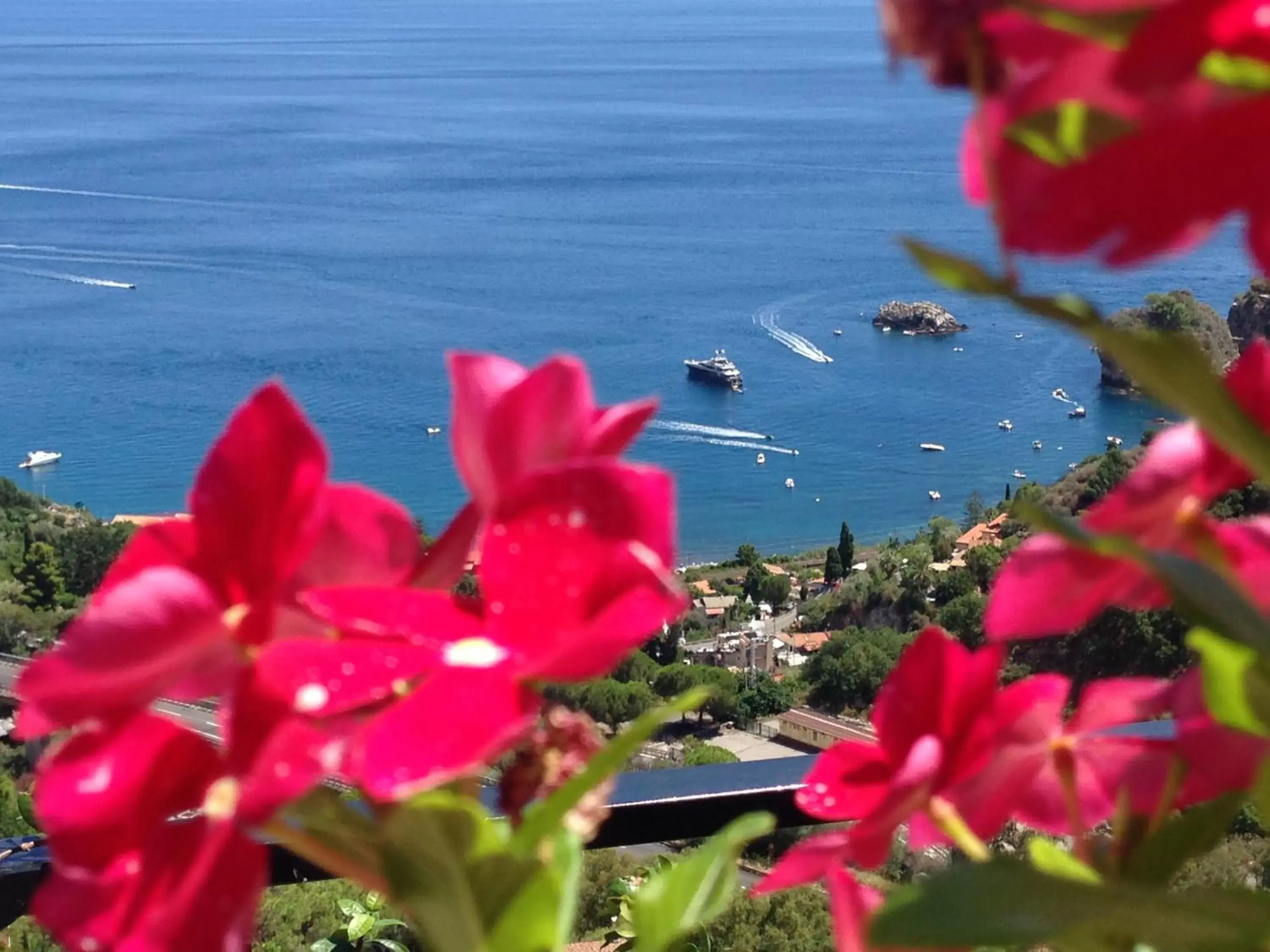 Sea view in B&B La Terrazza Sul Mare Taormina