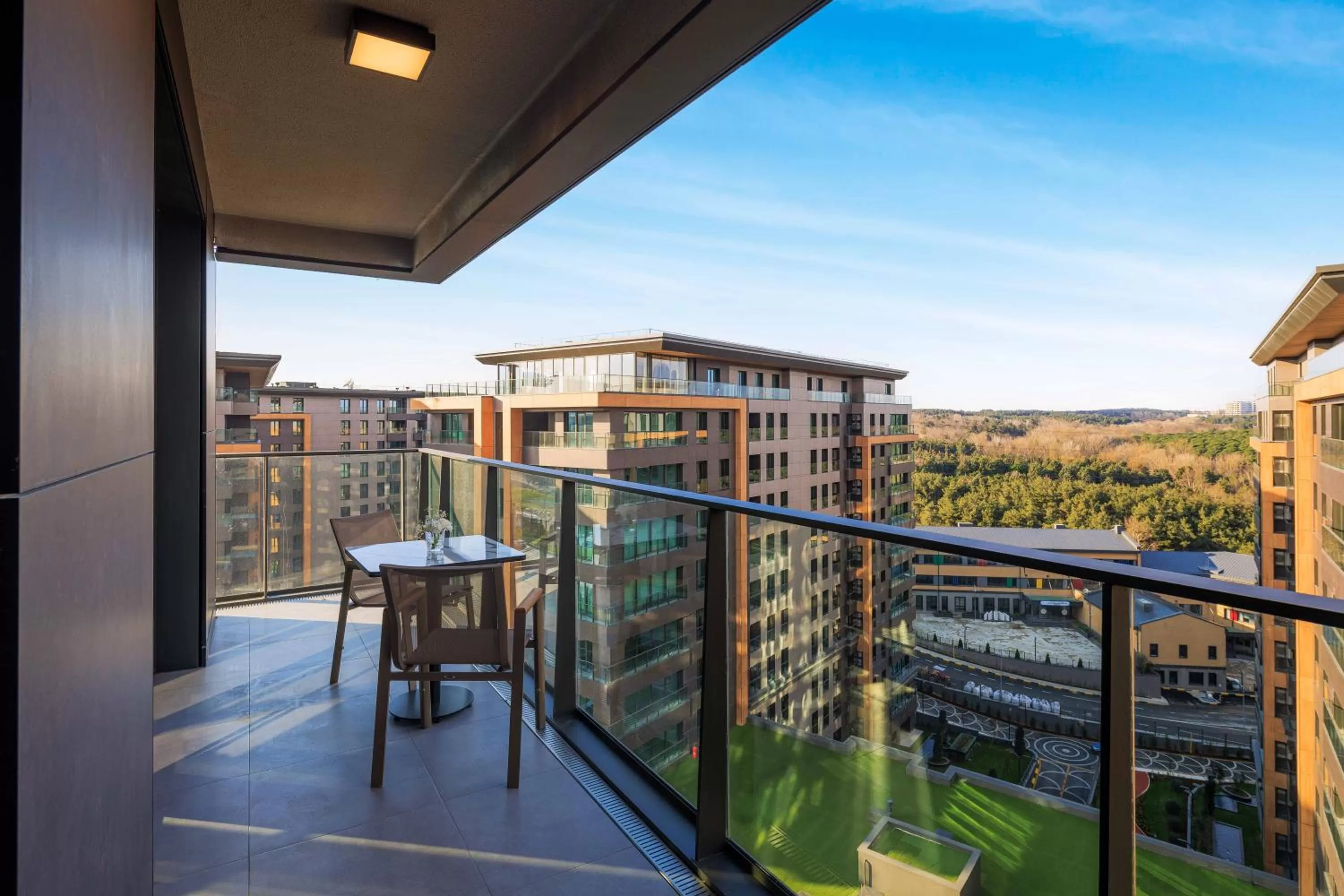 Balcony/Terrace in Movenpick Living Istanbul Camlivadi