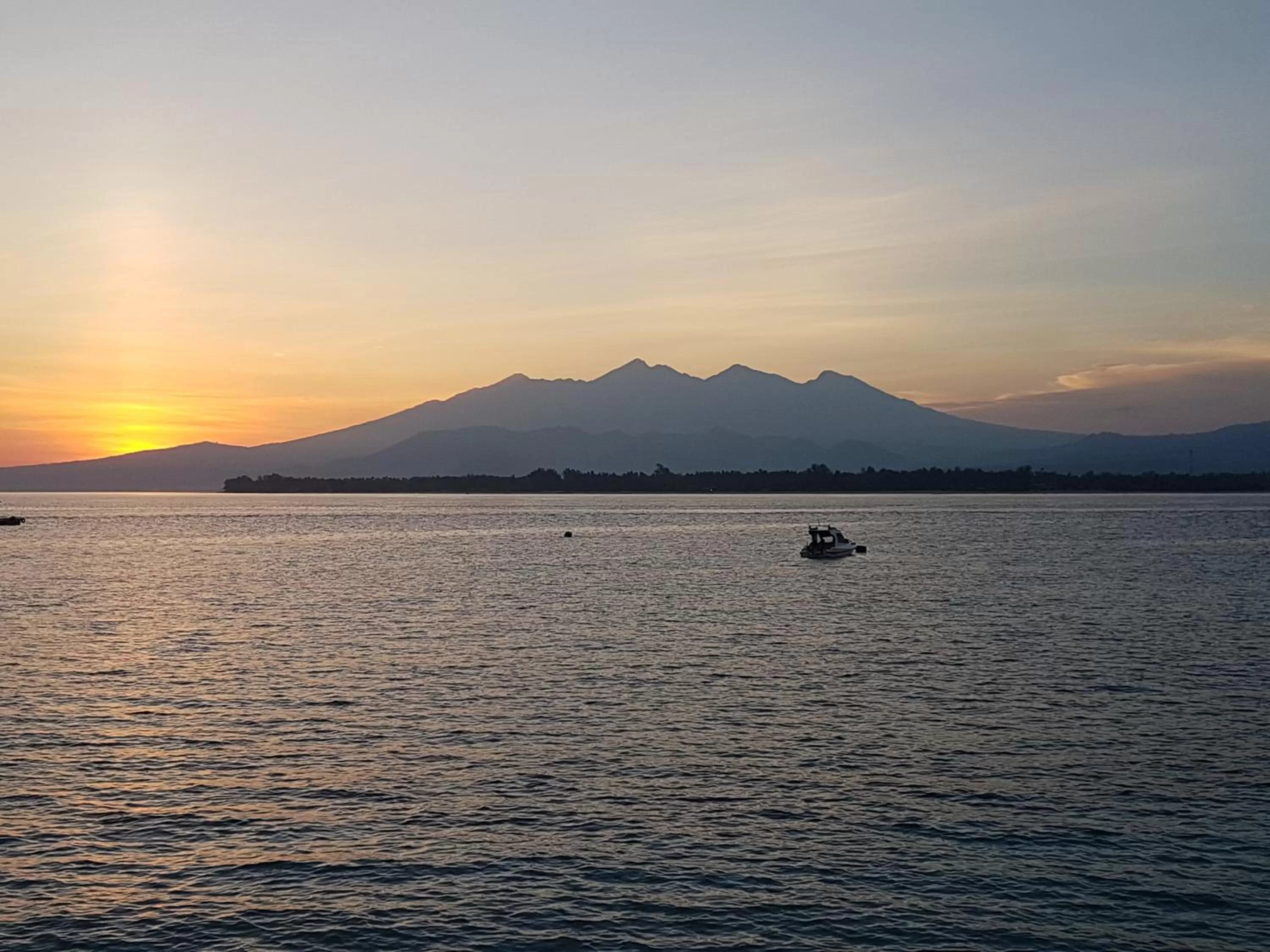 Natural landscape in Gili Meno Mojo Beach Resort