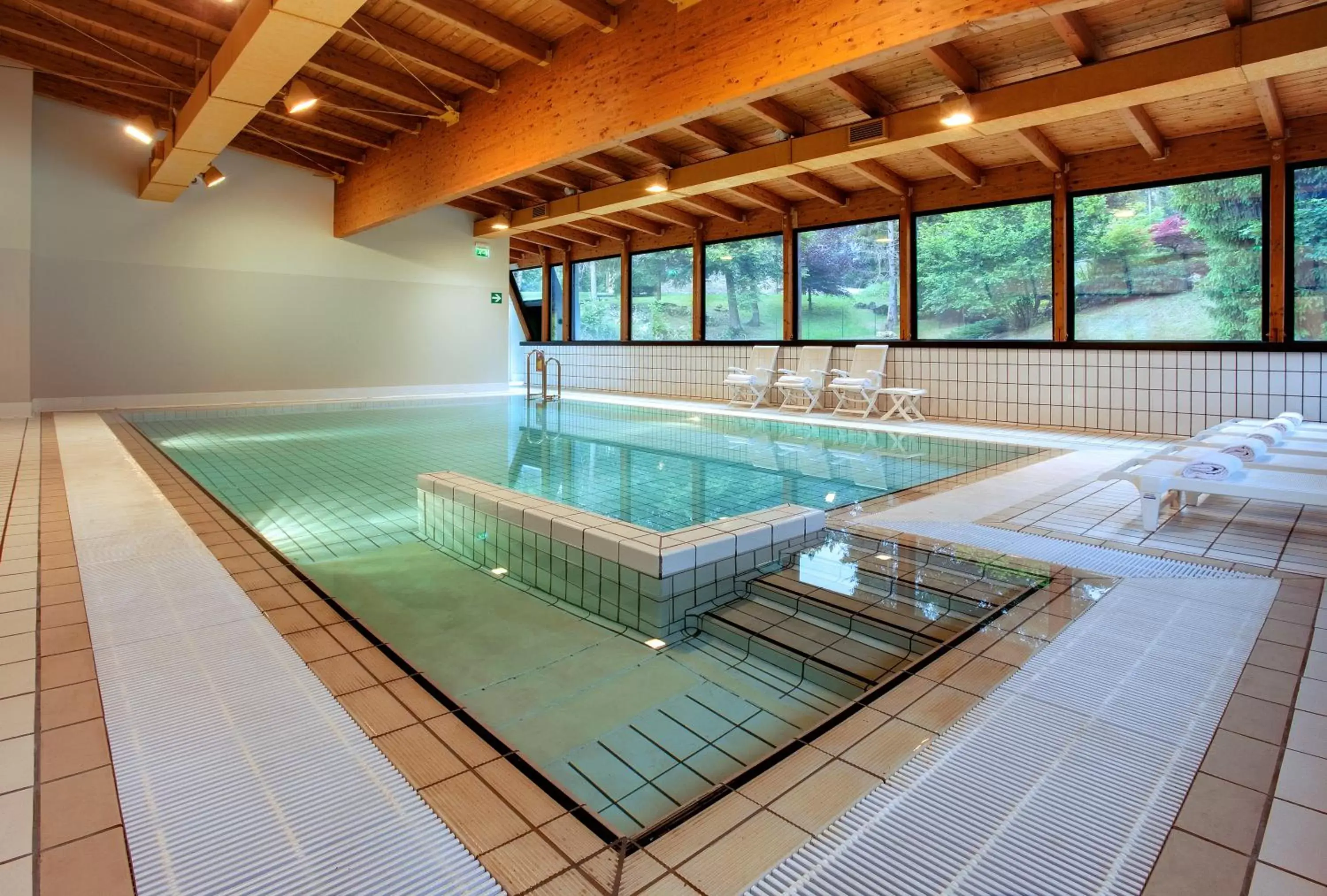 Swimming Pool in Grand Hotel Presolana