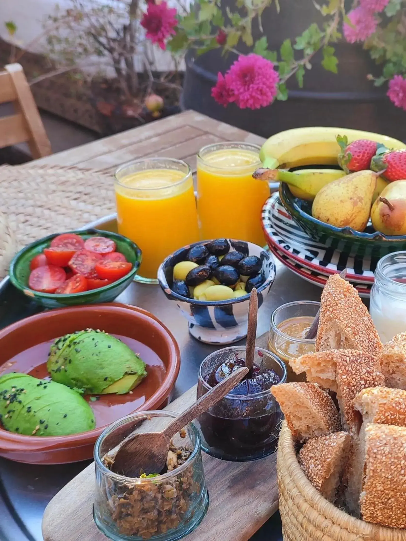 Food and drinks, Breakfast in Riad Dar Zaman