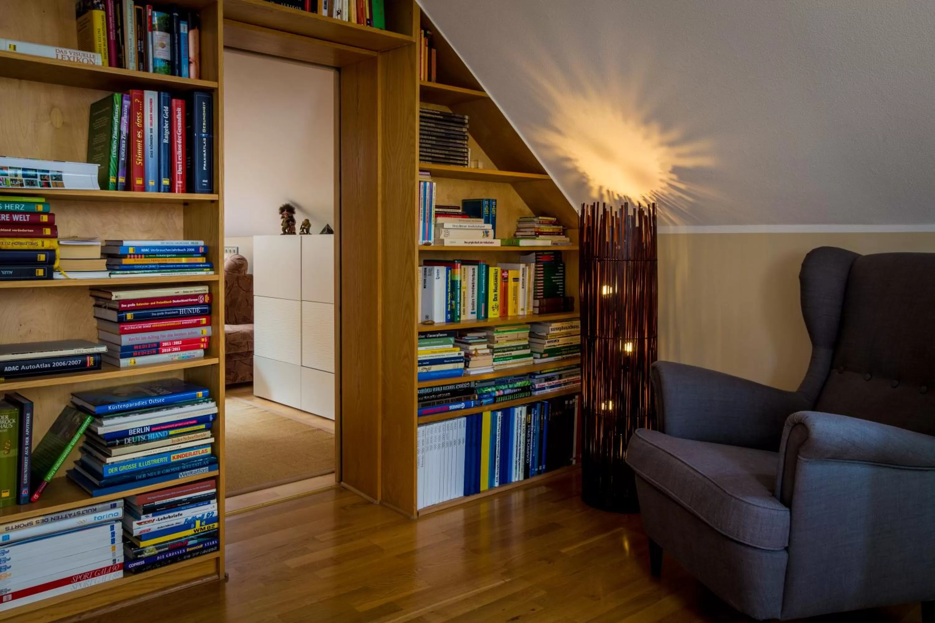 Library in Vergissmeinnicht