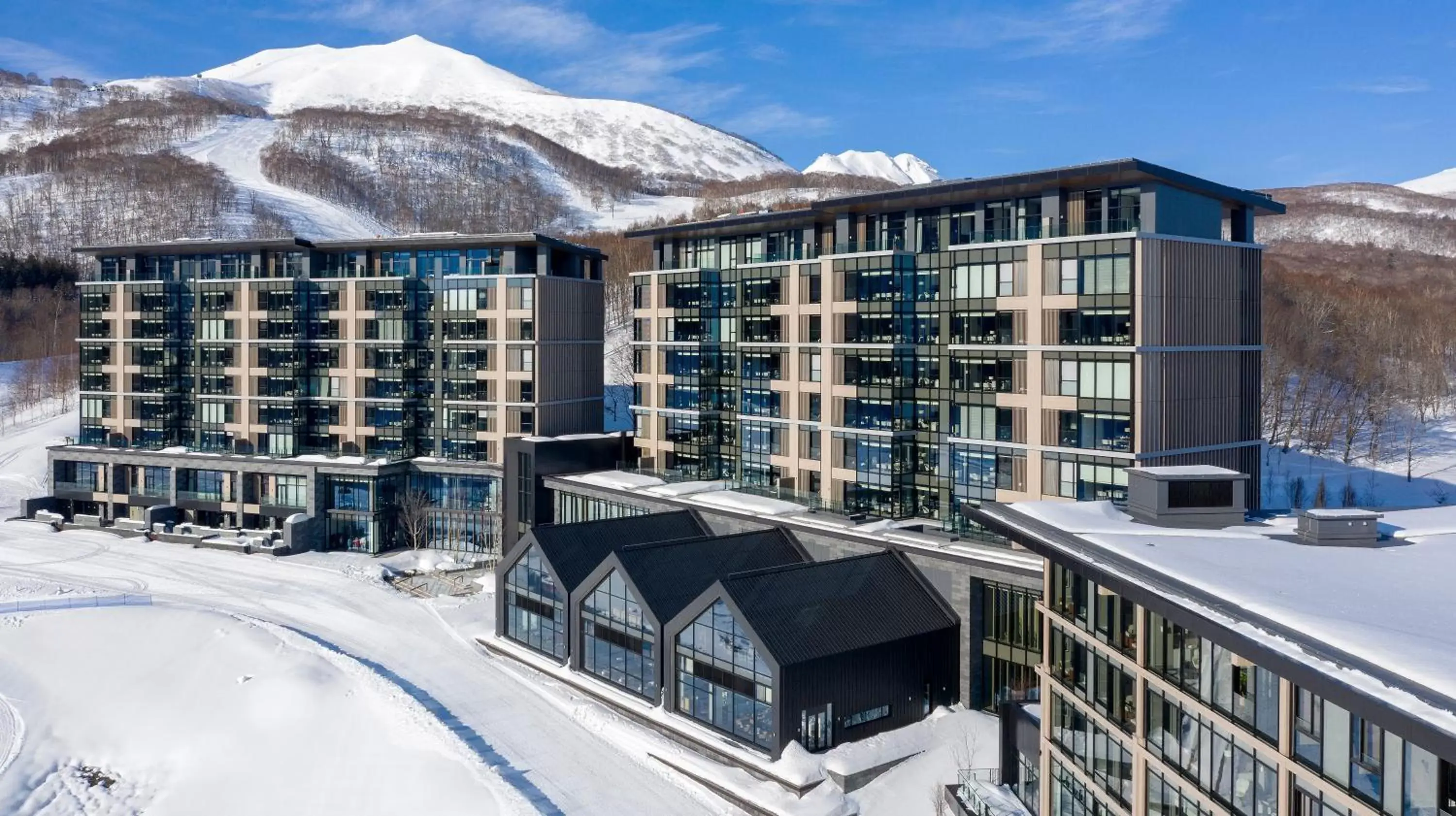 Property building, Winter in Park Hyatt Niseko Hanazono