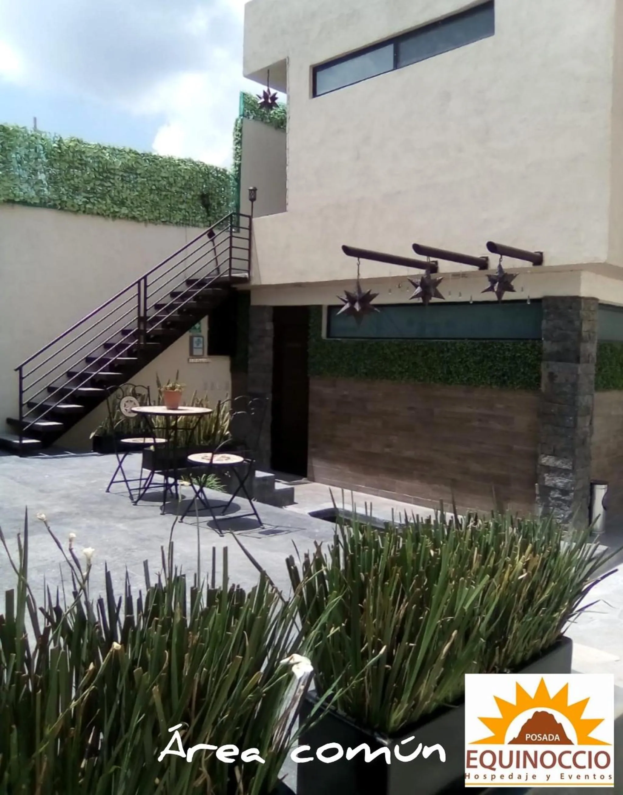 Patio in Posada Equinoccio