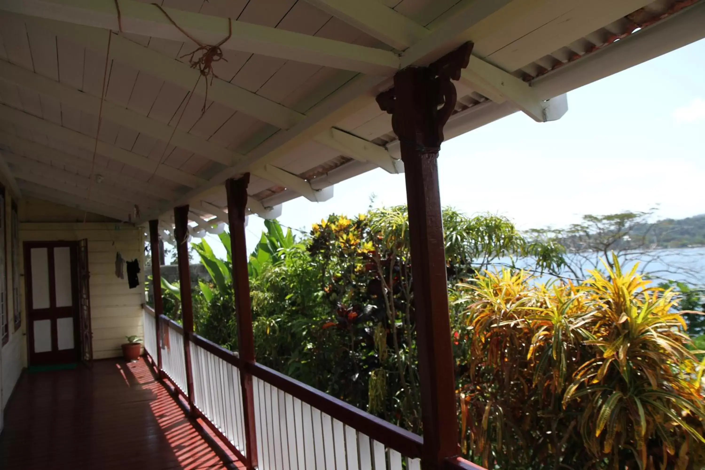 View (from property/room), Balcony/Terrace in Finjam Cottage