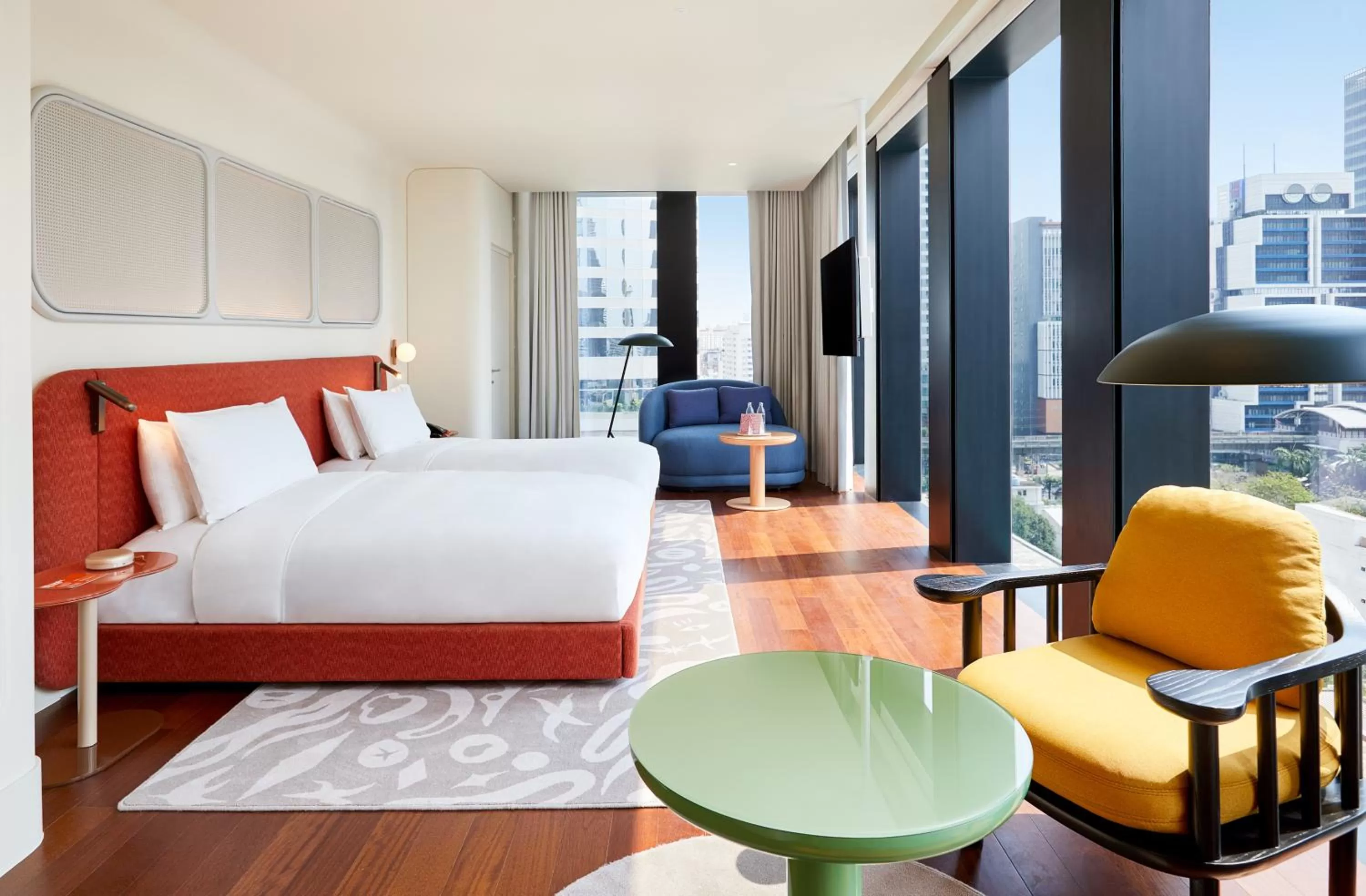 Bed in The Standard, Bangkok Mahanakhon