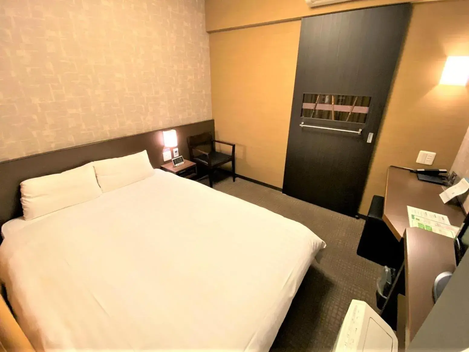 Bed in Natural Hot Spring Dormy Inn Premium Kyoto Ekimae