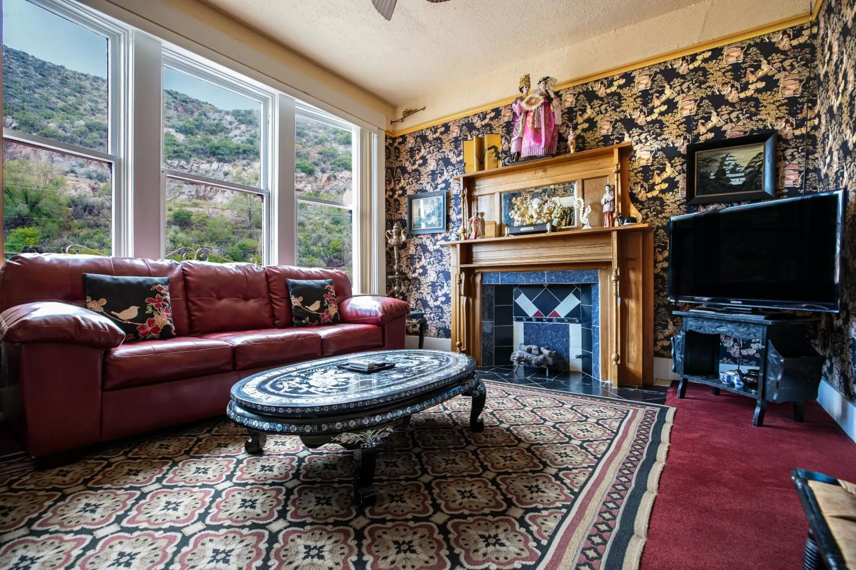 Living room, Seating Area in Bisbee Grand Hotel