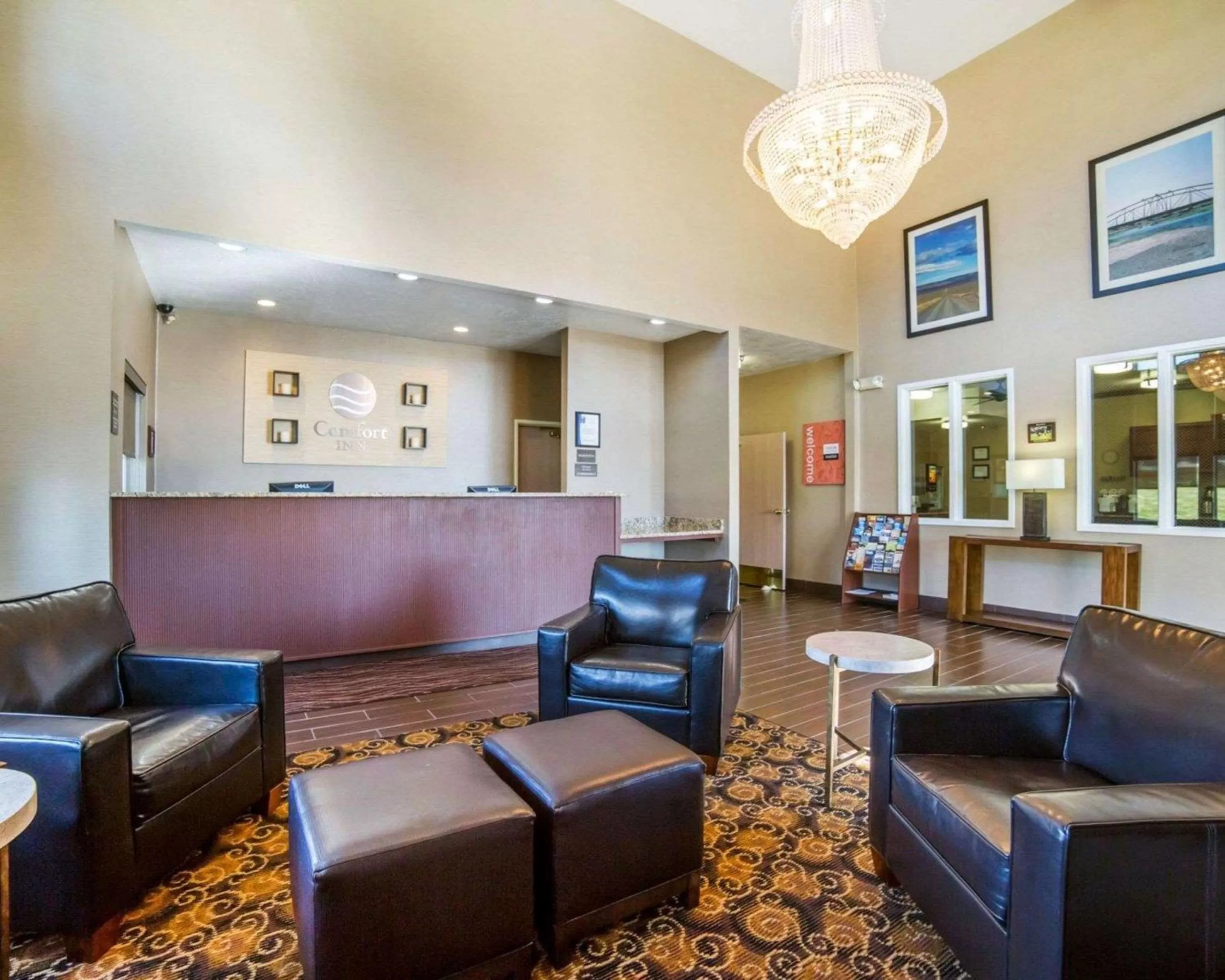 Lobby or reception in Comfort Inn Elko