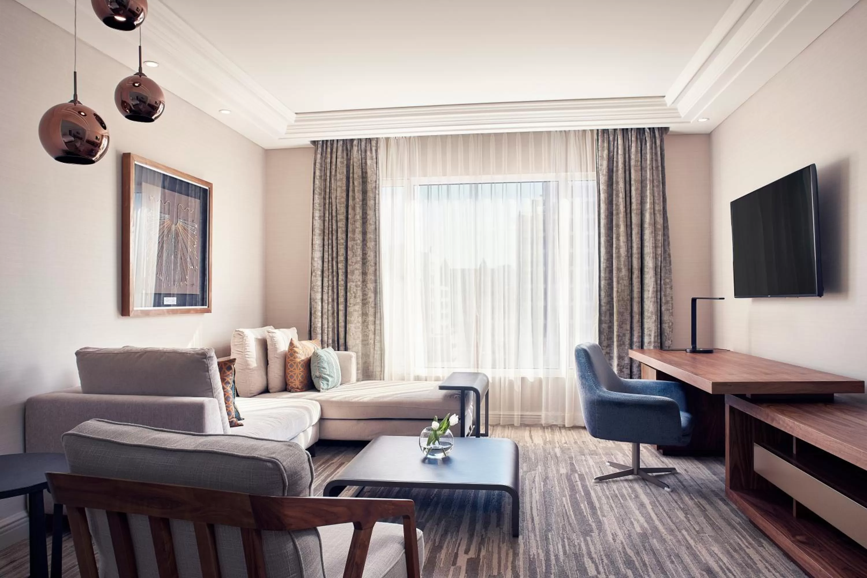 Living room in The Ritz-Carlton, Santiago