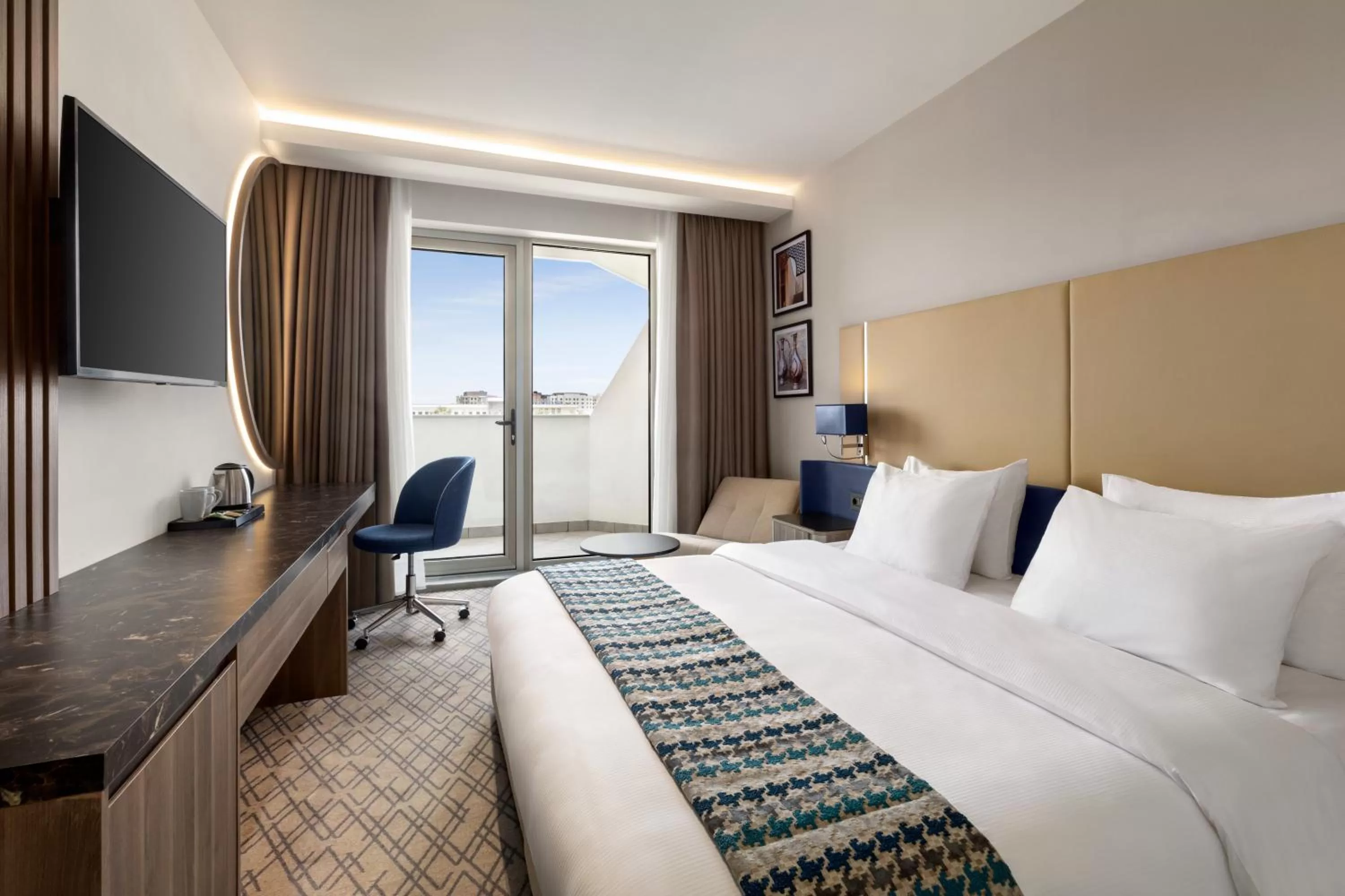 Bed in Wyndham Bukhara