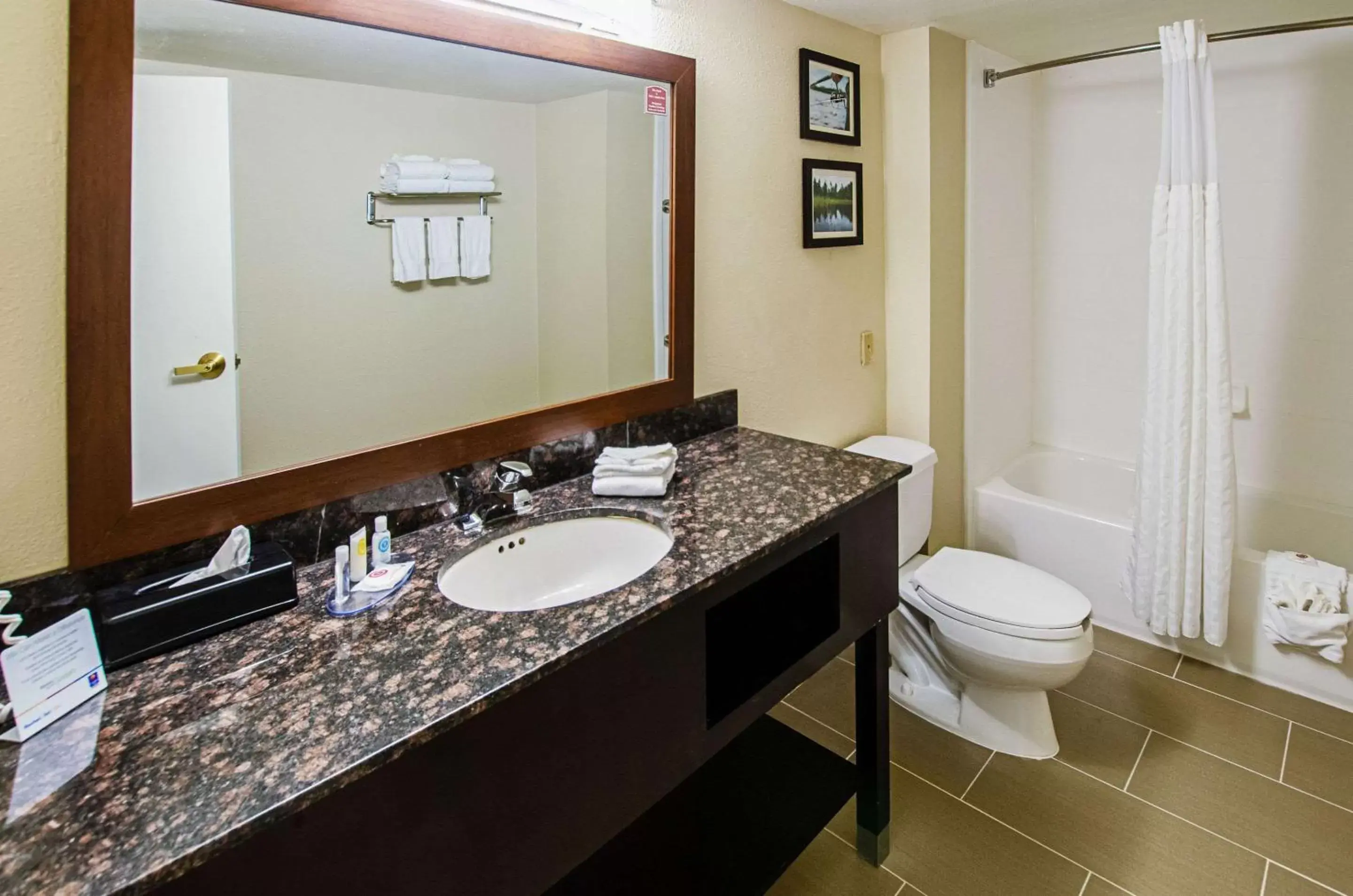 Bedroom, Bathroom in Comfort Inn & Suites Santee