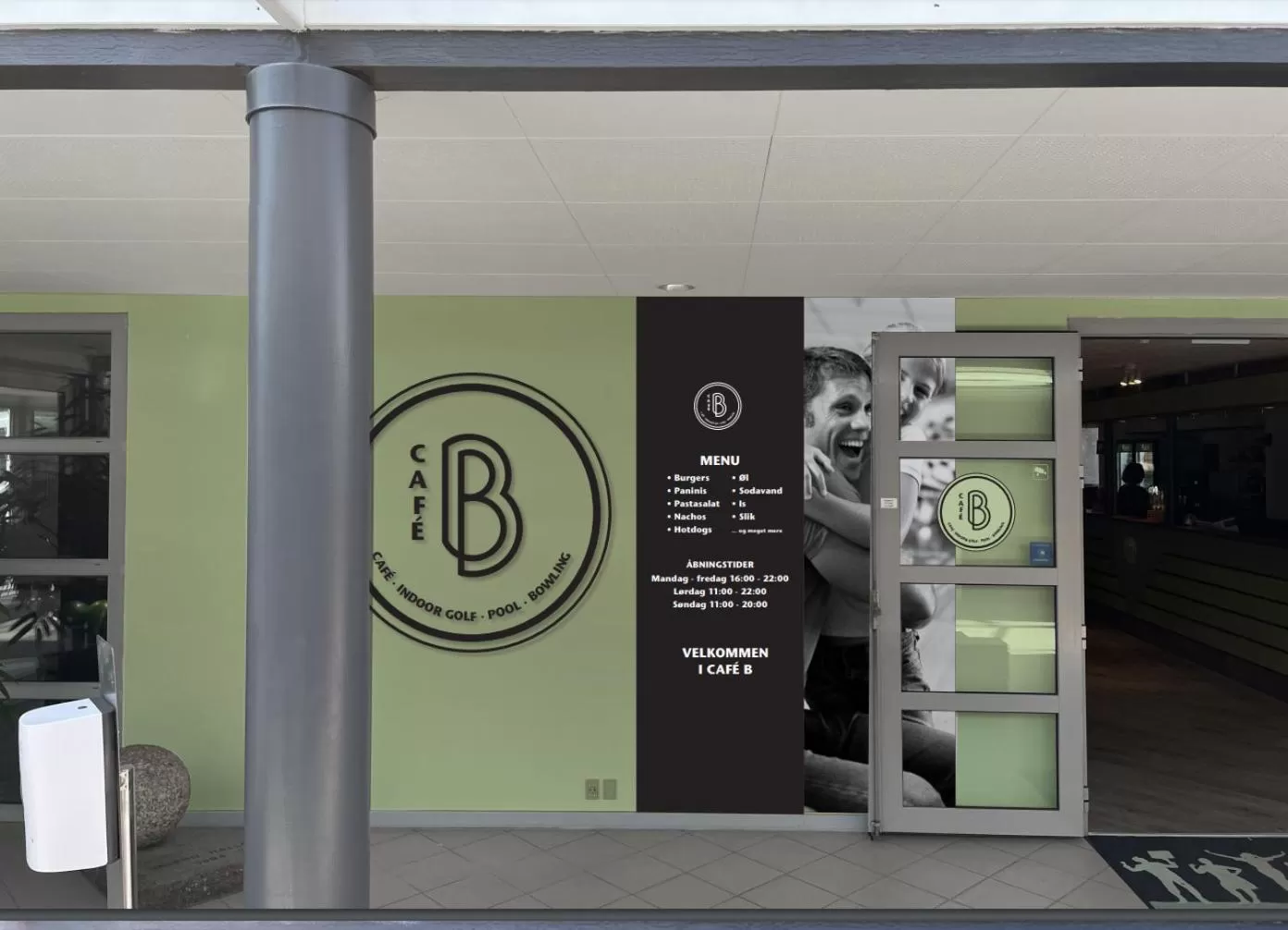 Restaurant/places to eat in Danhostel Skjern