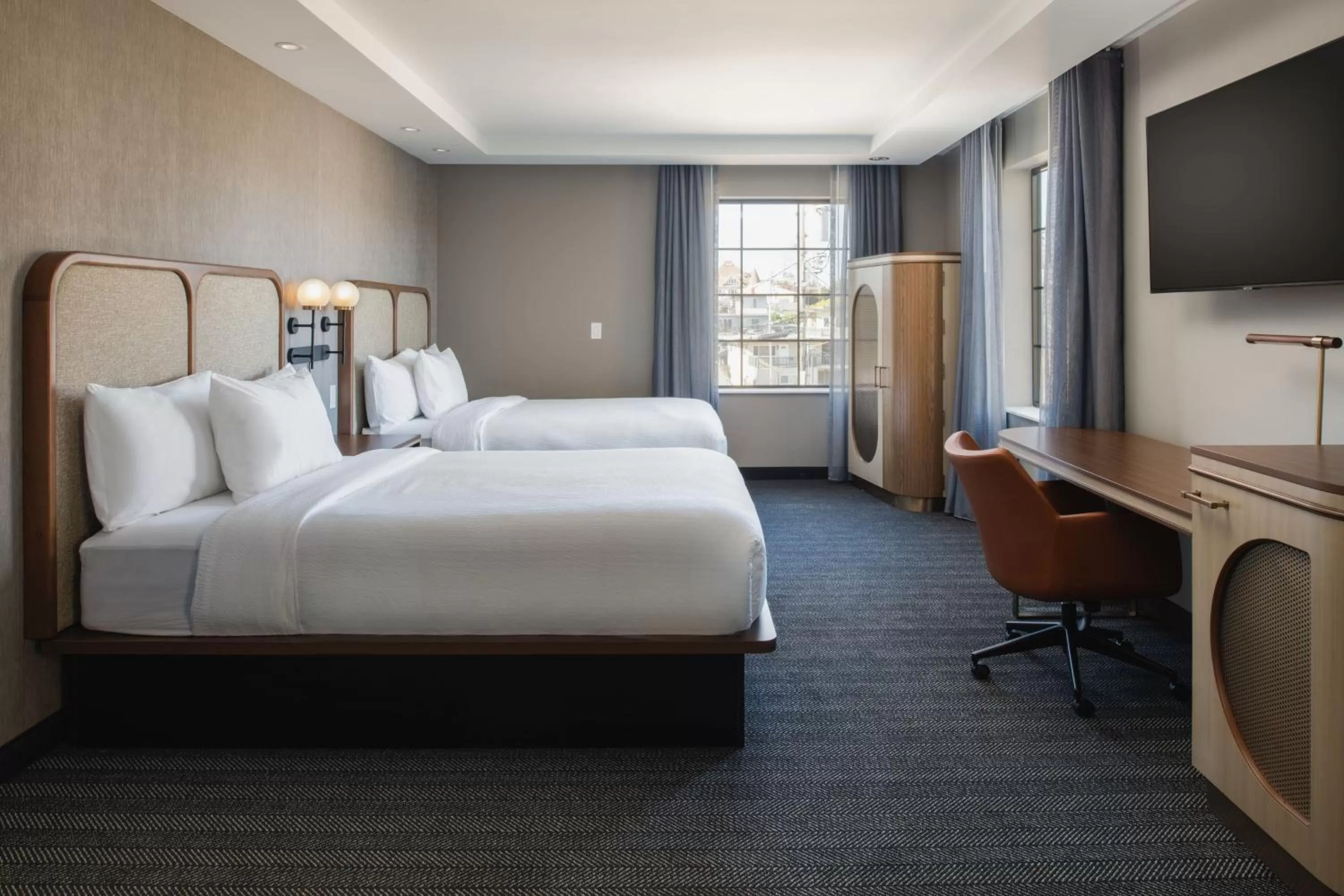 Standard Queen Room with Two Queen Beds in Courtyard by Marriott Santa Cruz