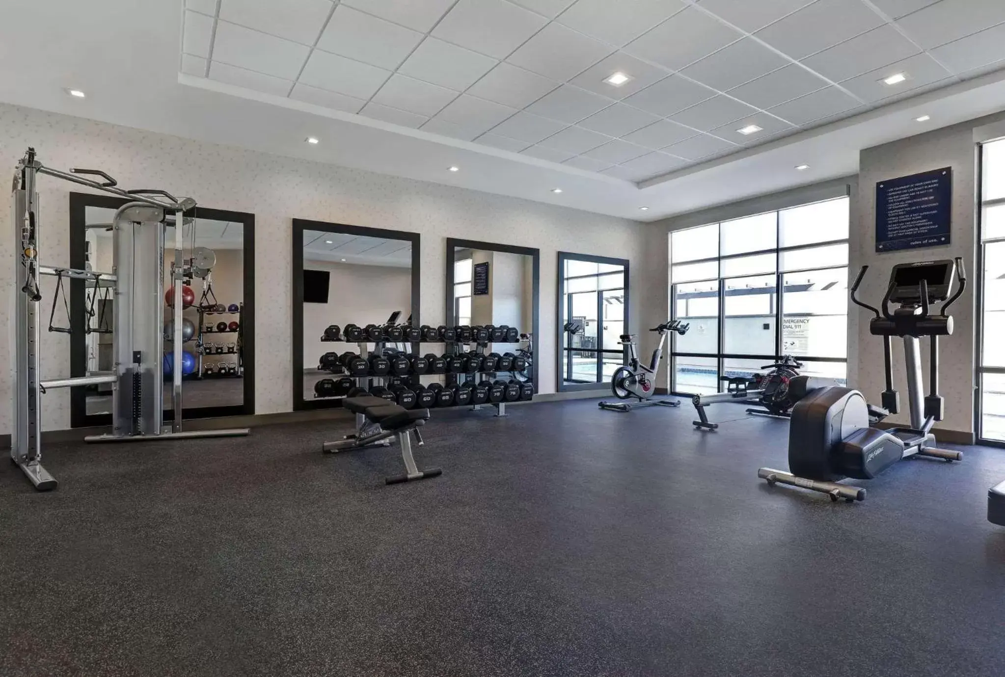 Fitness centre/facilities, Fitness Center/Facilities in Hampton Inn Patterson, Ca