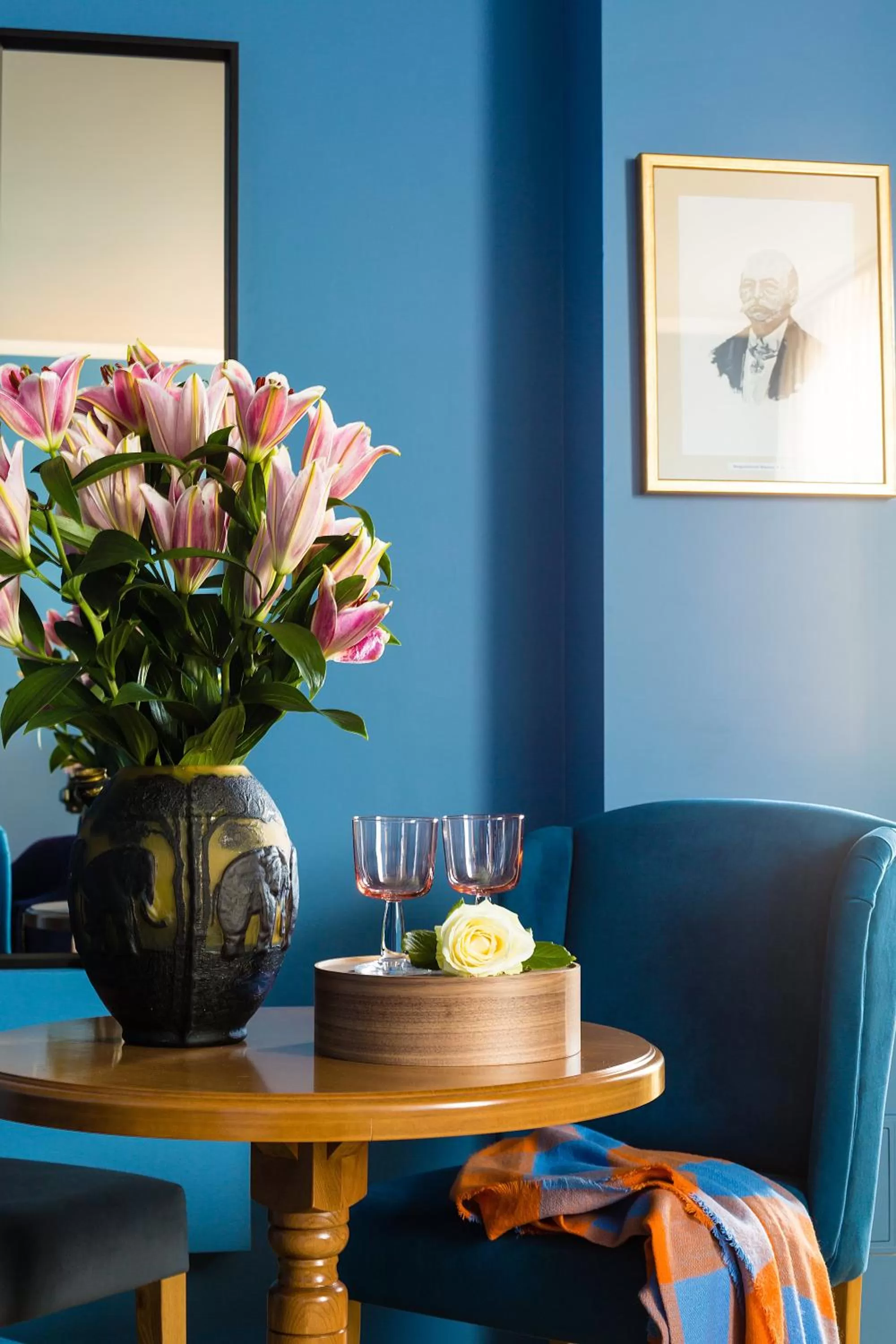 Dining area in Country Spa Retreat
