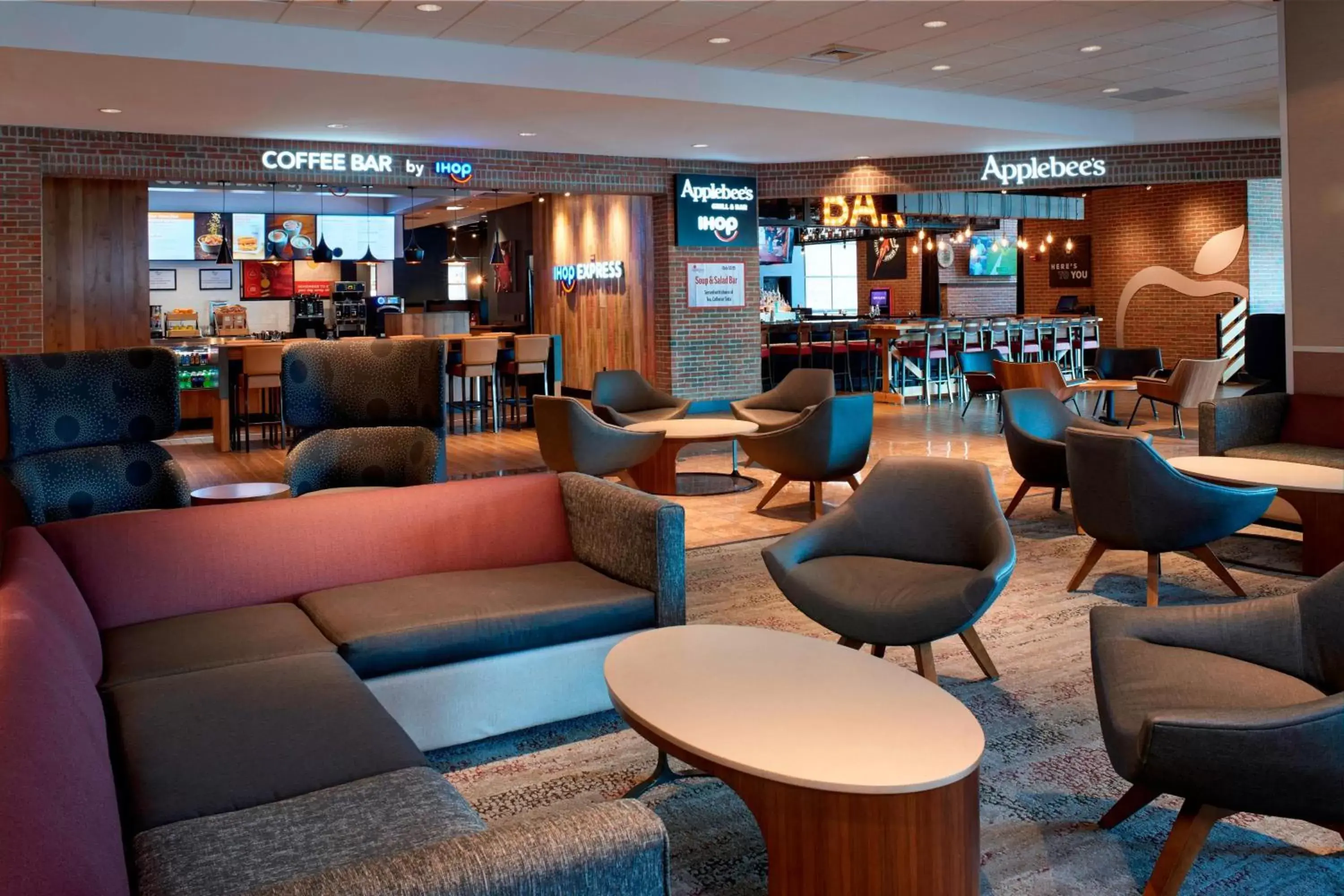 Restaurant/places to eat, Lounge/Bar in Courtyard by Marriott Detroit Downtown