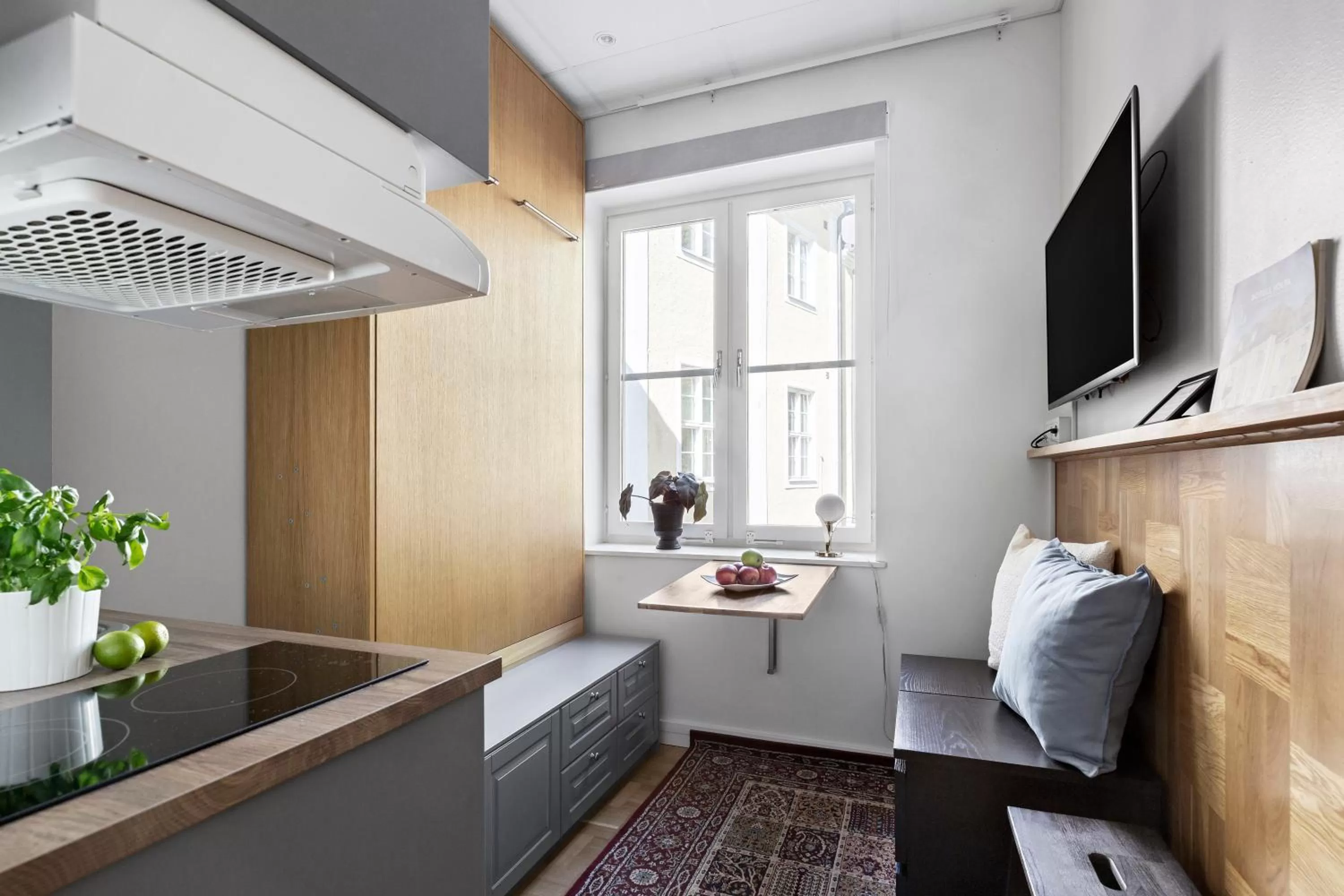 Bed in Forenom Aparthotel Stockholm Bromma