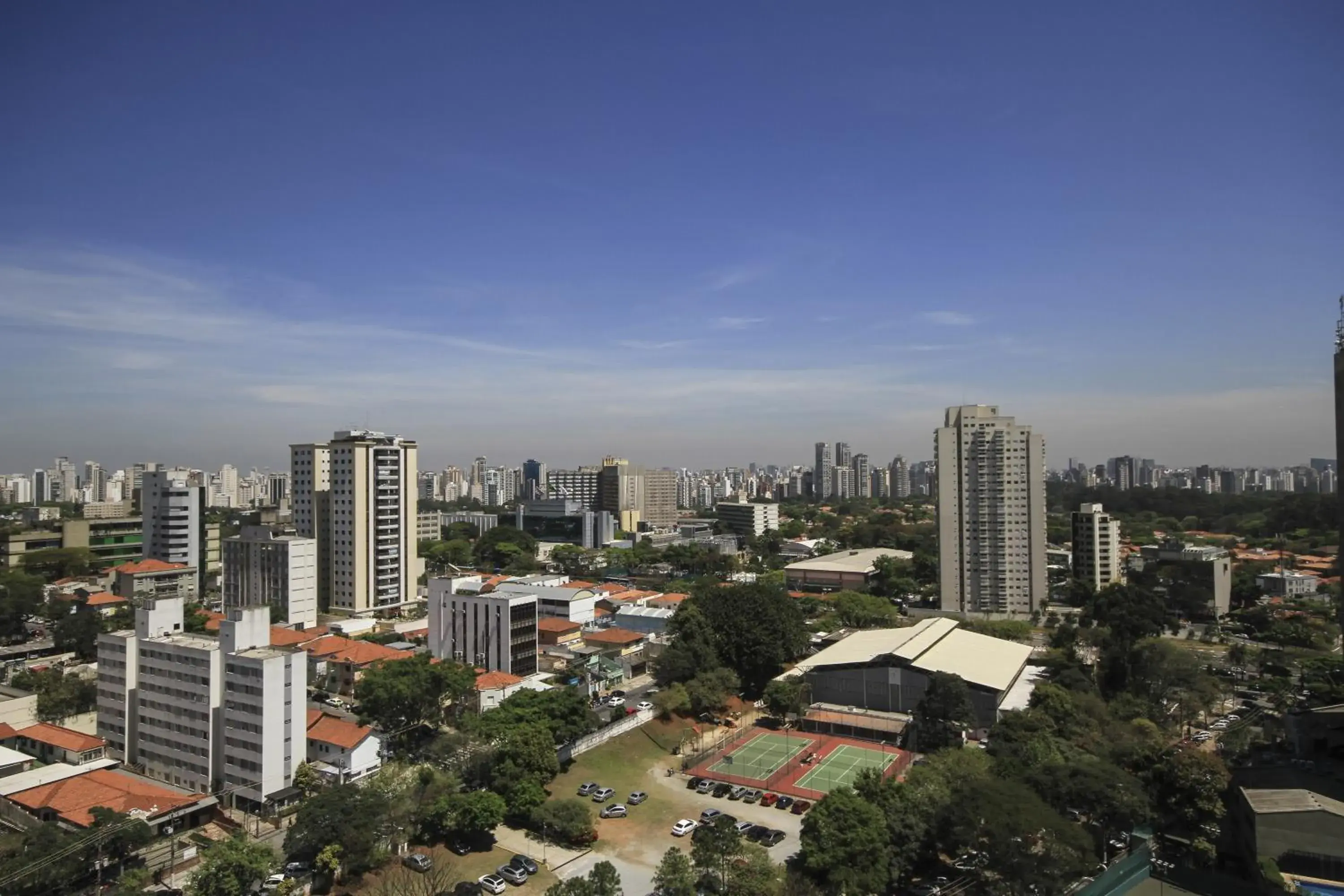 Bird's eye view in Bienal Suítes