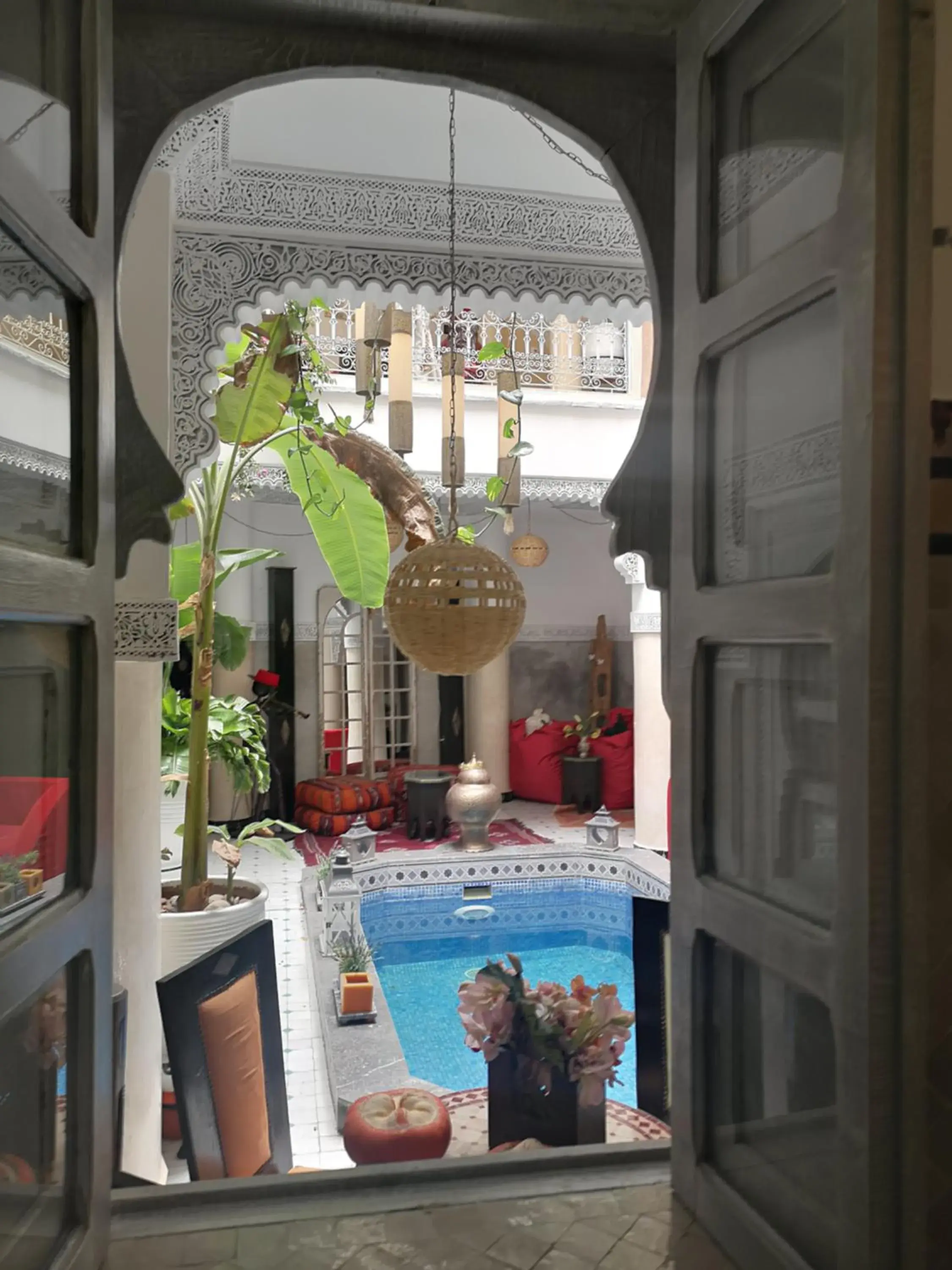 Property building, Pool View in Riad Eloise