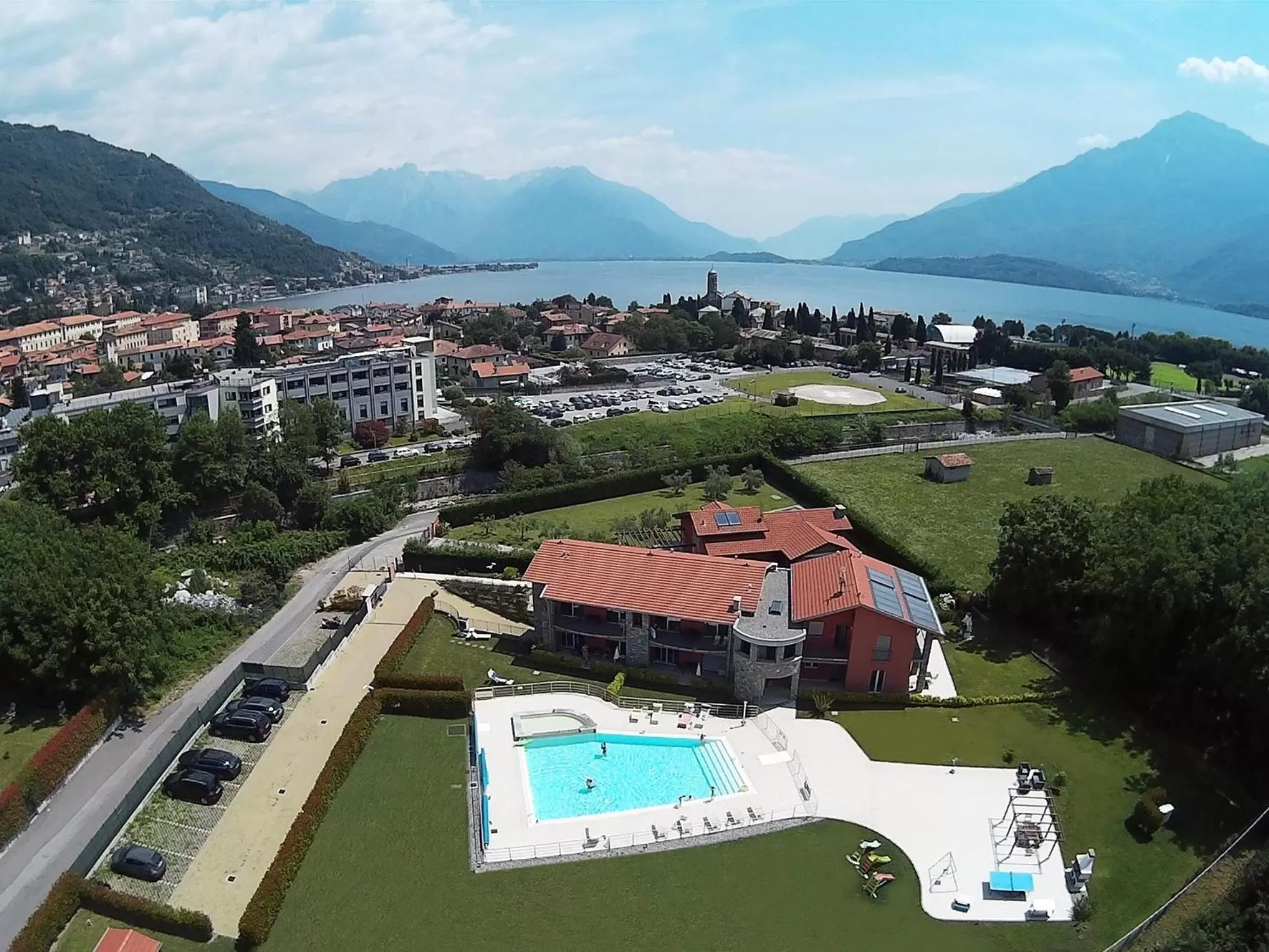 Day, Bird's-eye View in Residence Villa Paradiso