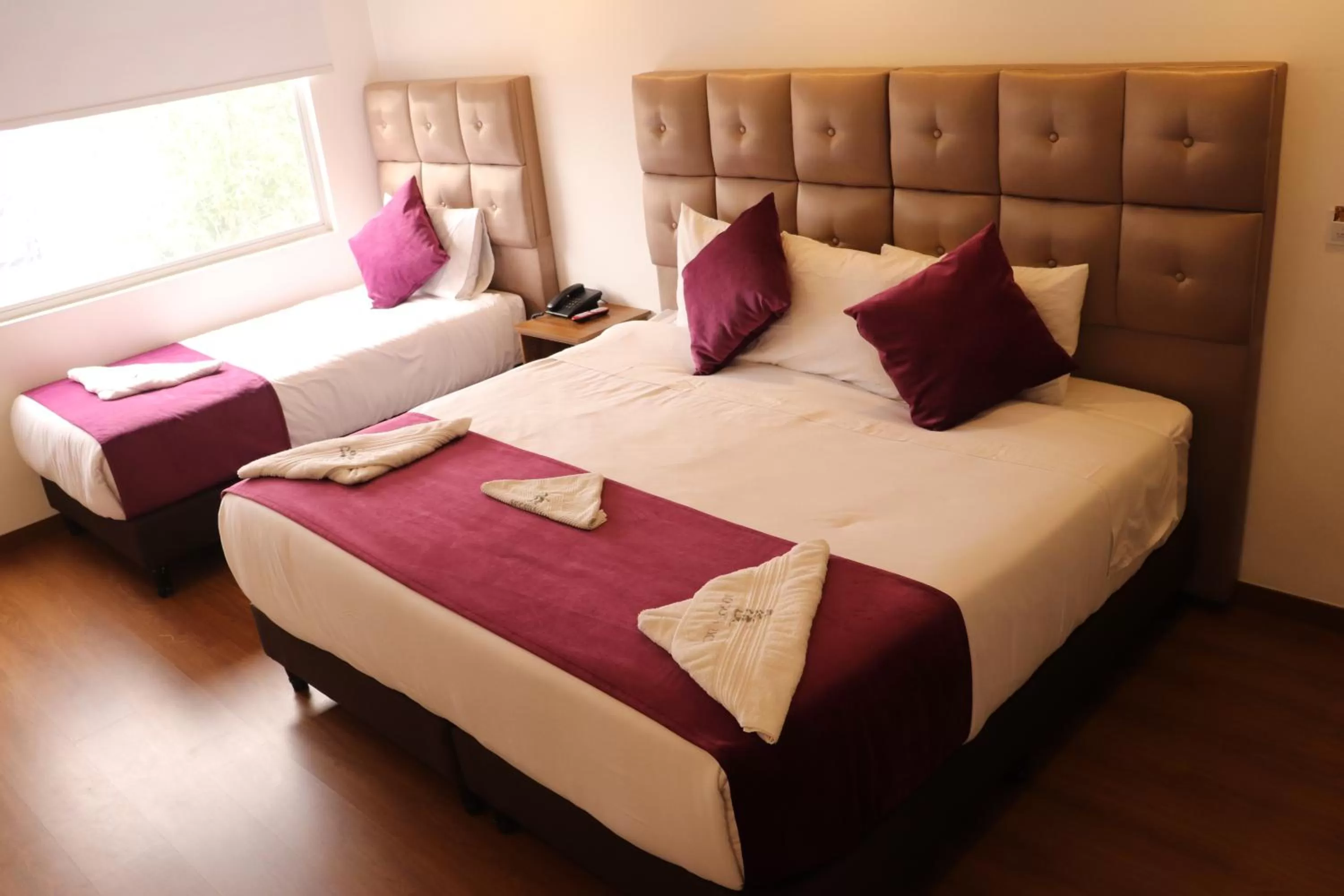 Bed in Hotel Bogota DC