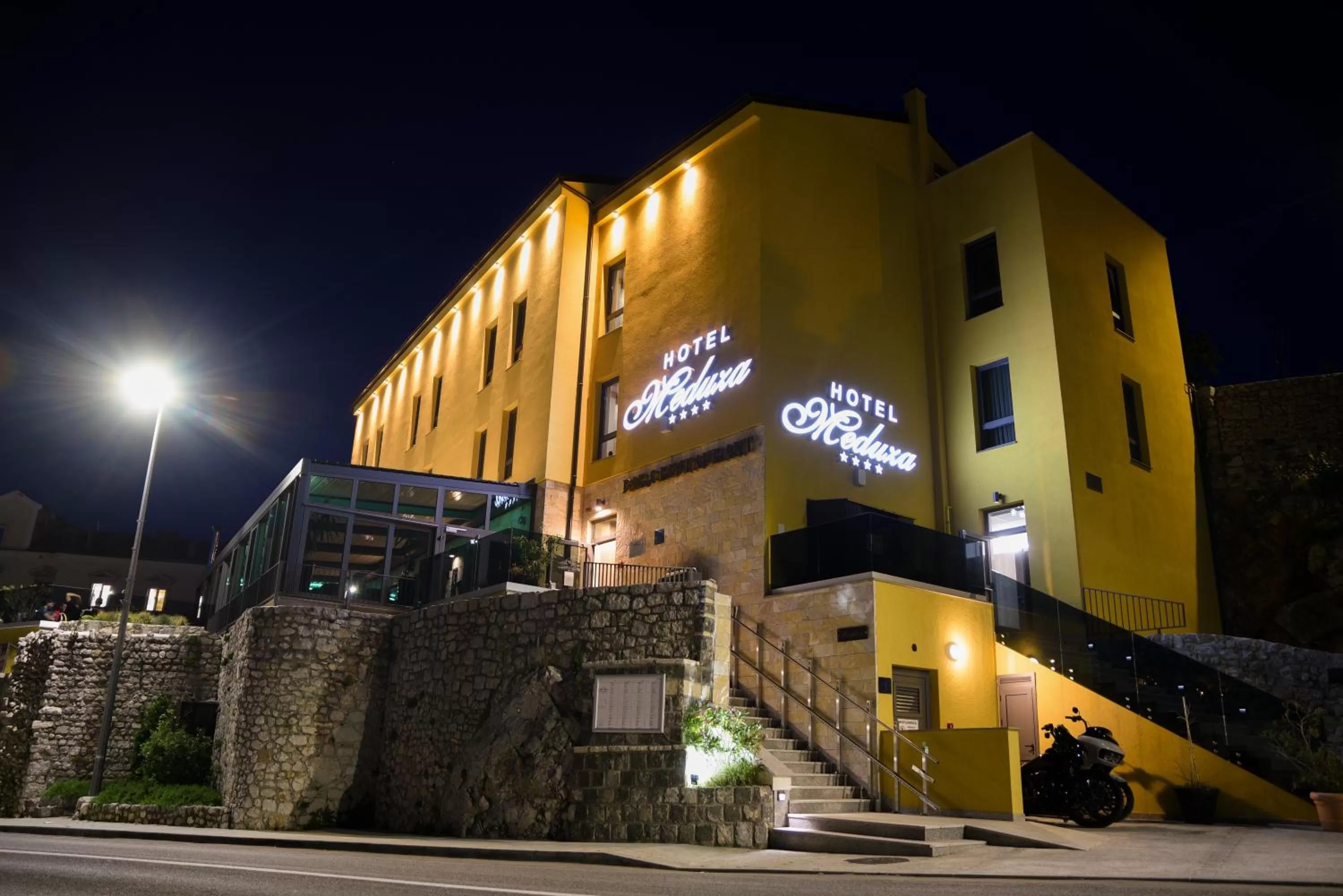 Property building in Hotel Meduza