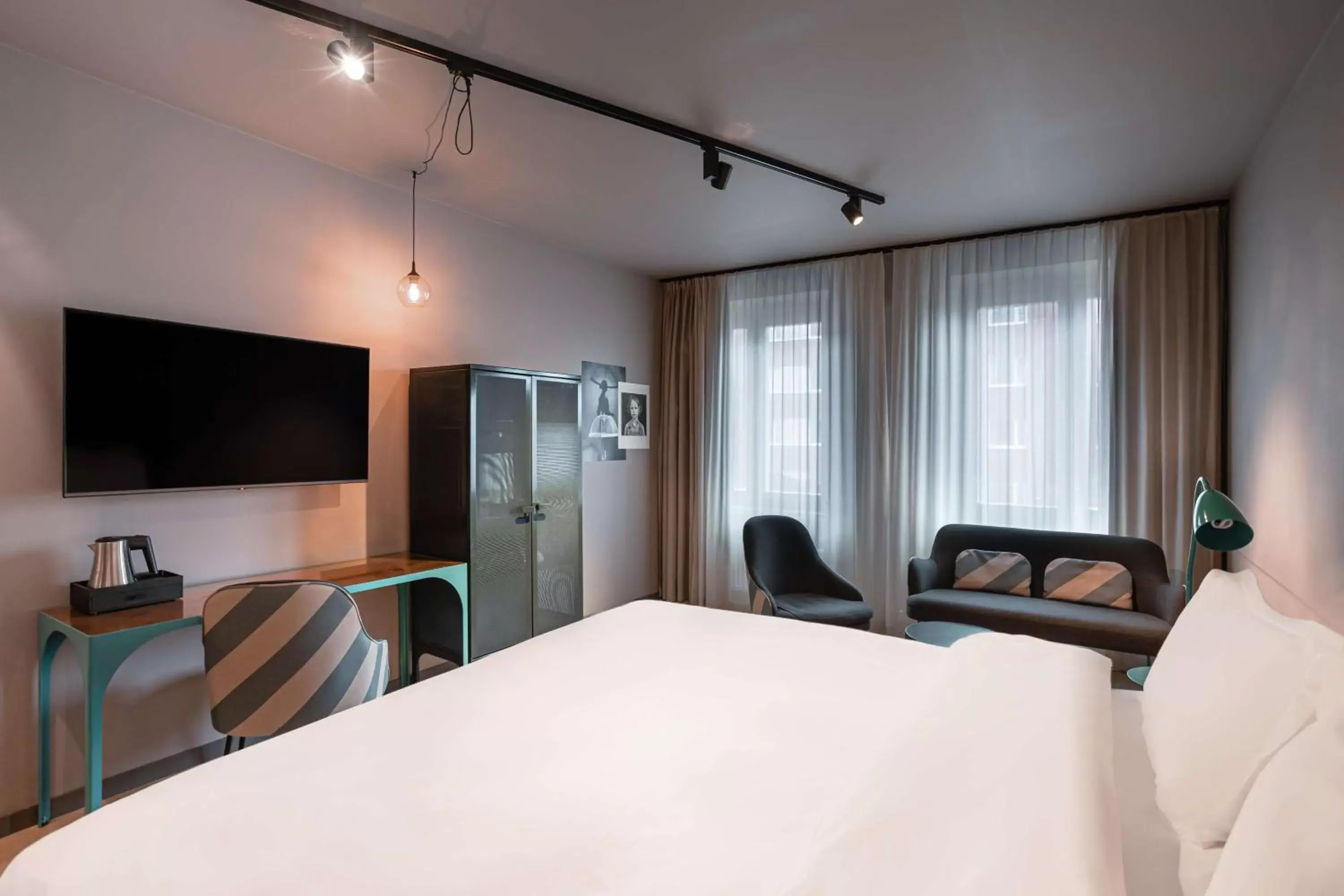 Bedroom, Bed in Story Hotel Signalfabriken, part of JdV by Hyatt