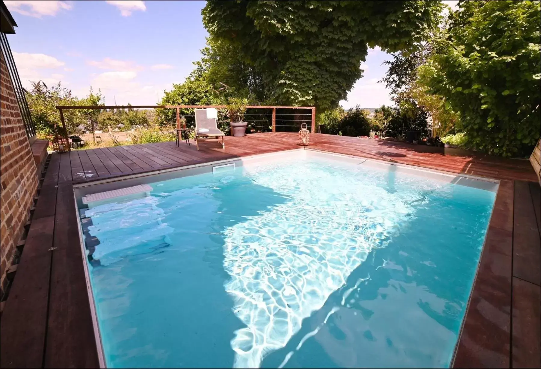 Pool view, Swimming Pool in Honfleur, Entre Terre & Estuaire