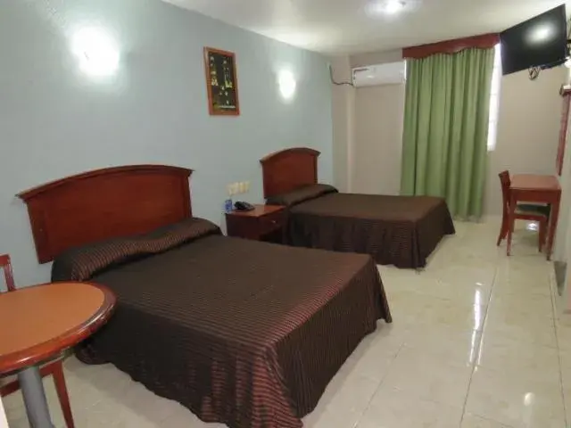 Bed in Hotel San Juan Centro