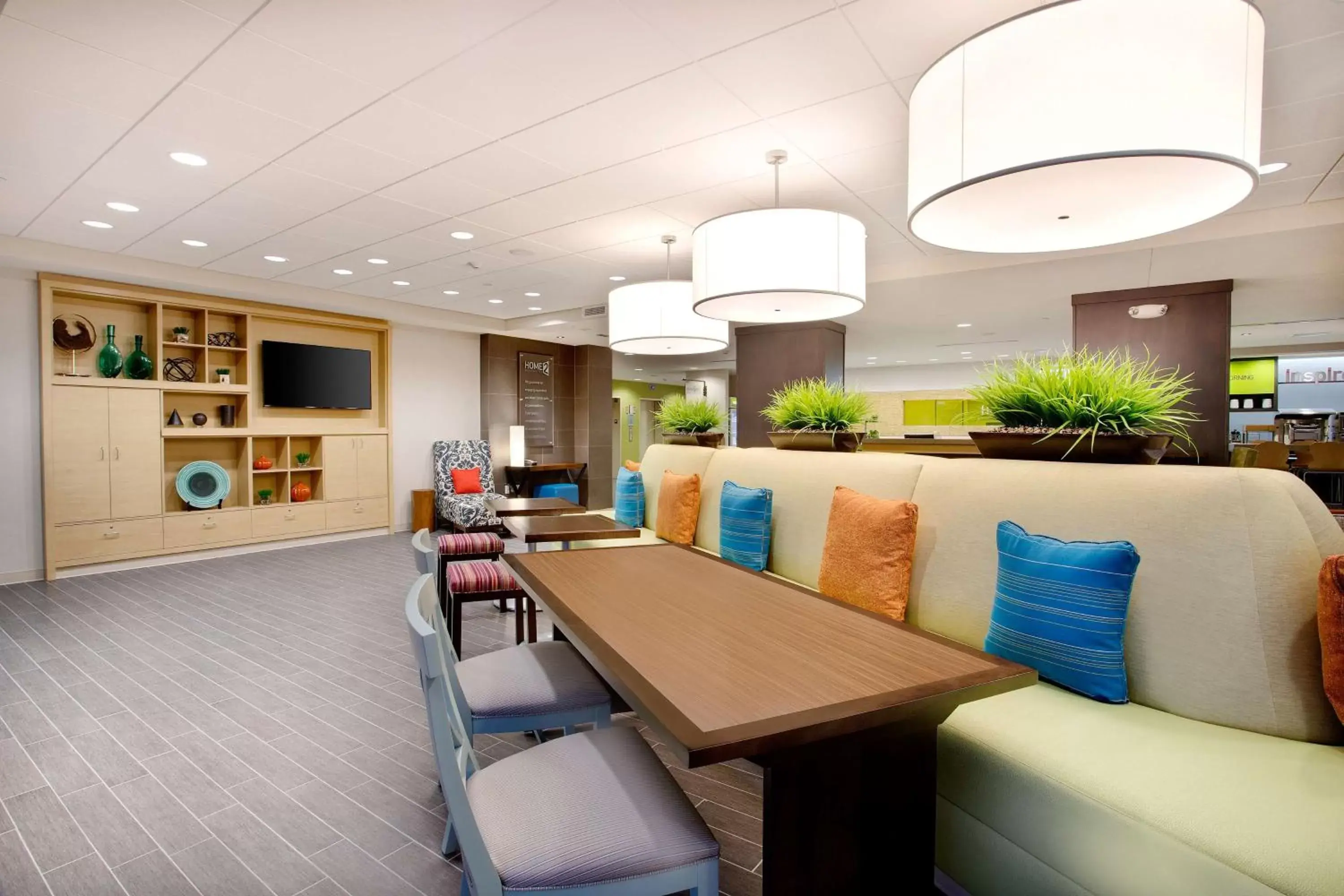 Lobby or reception in Home2 Suites By Hilton Chicago Schaumburg
