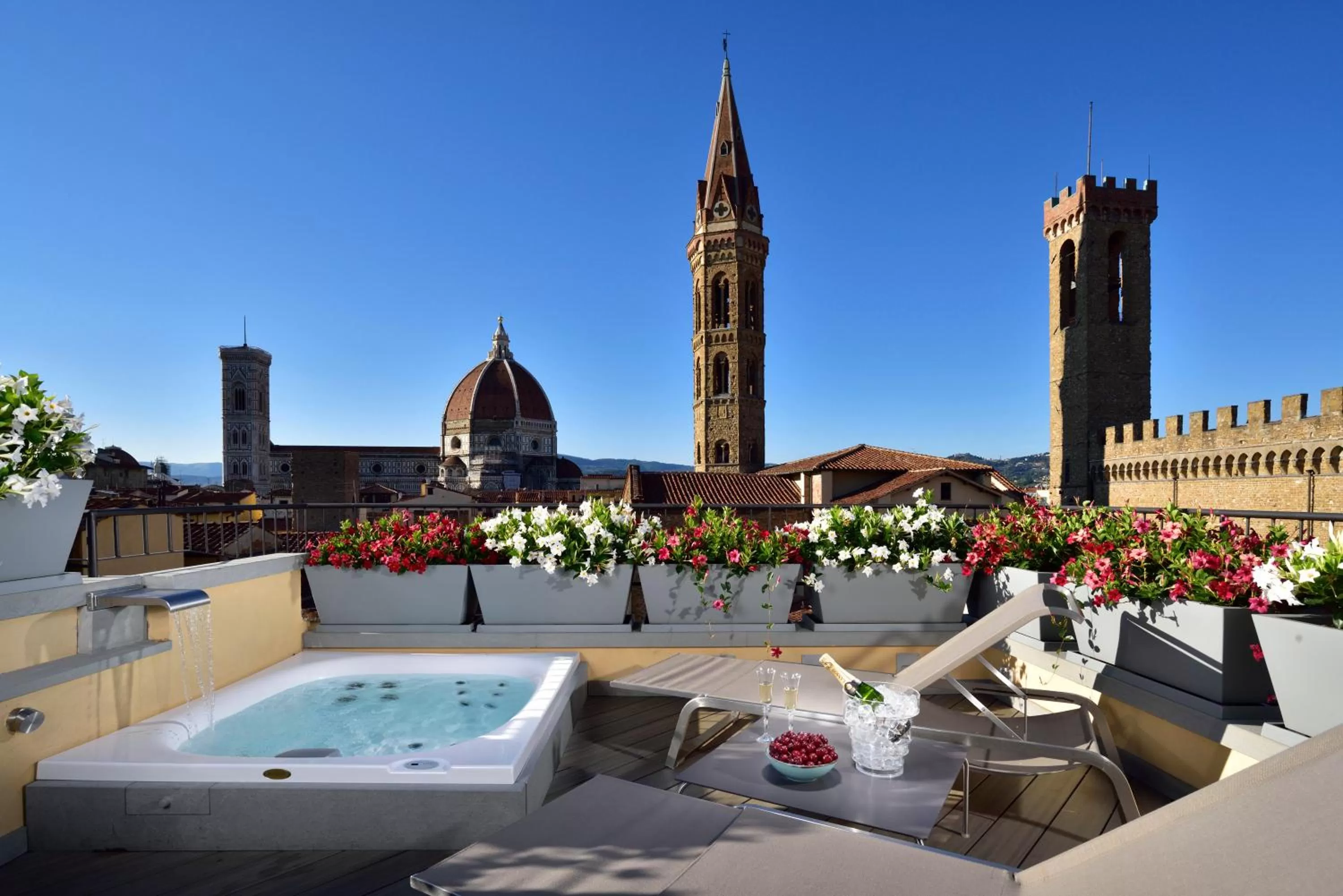Balcony/Terrace in San Firenze Suites & Spa