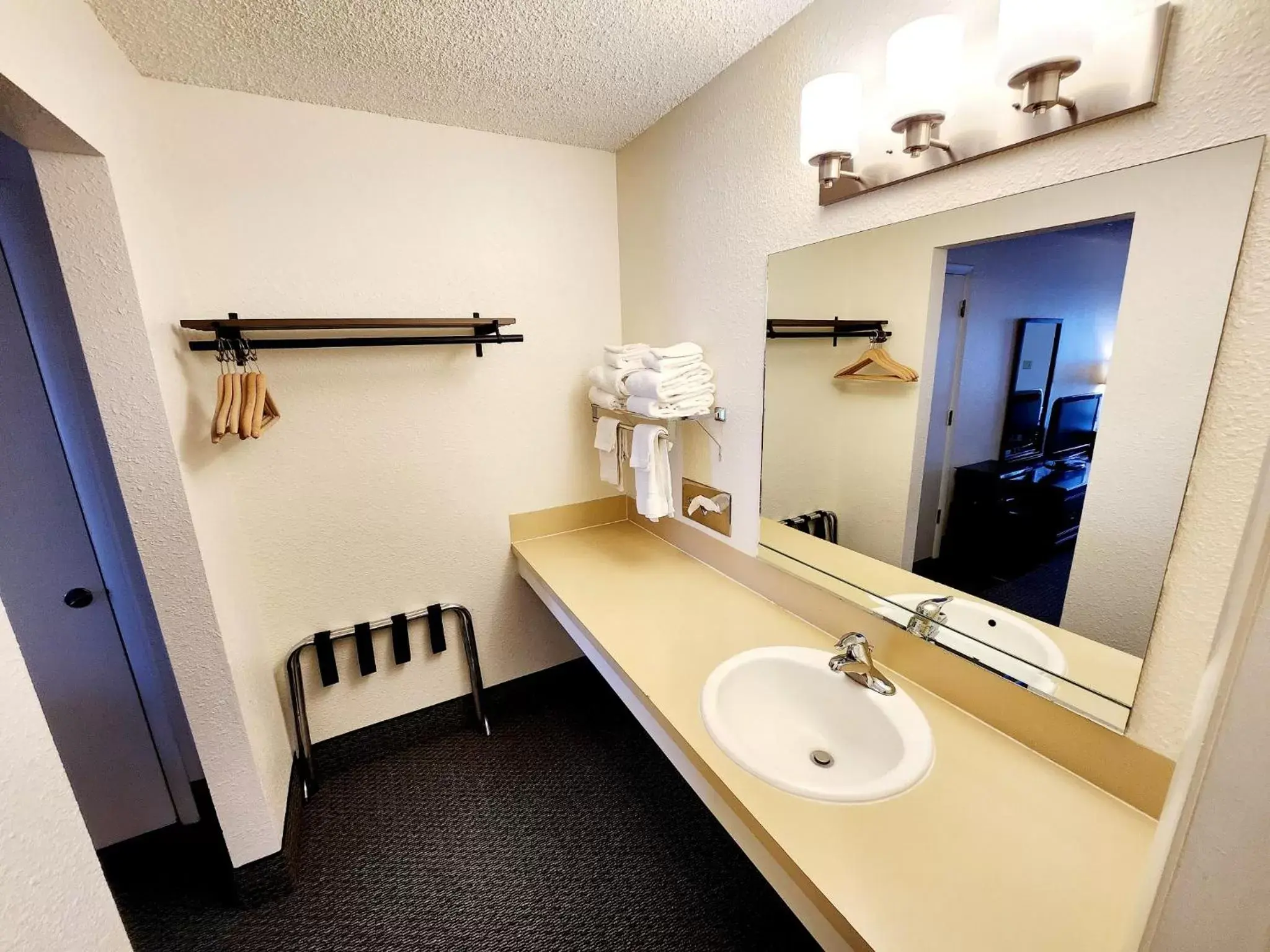 Bathroom in Budget Motel