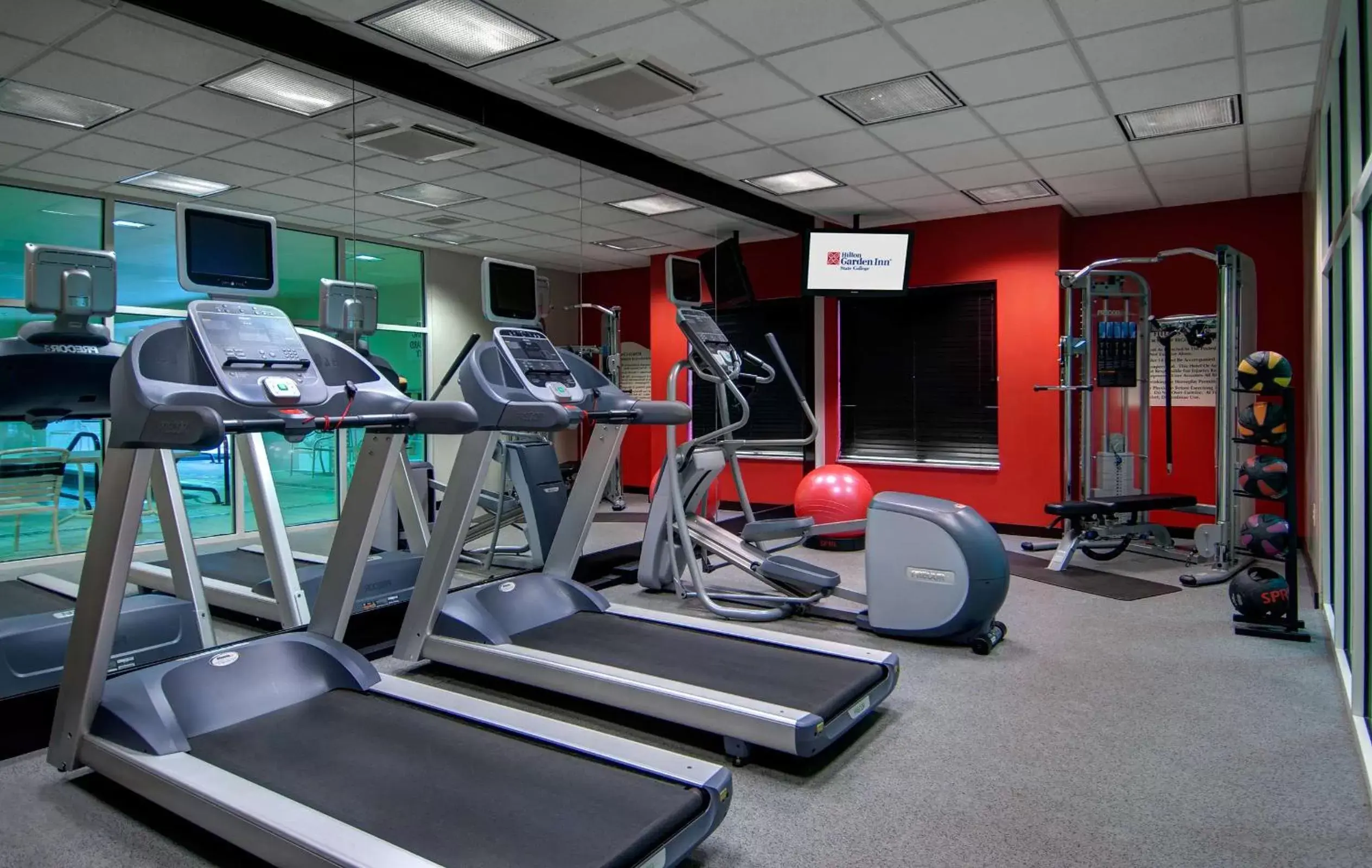 Fitness centre/facilities, Fitness Center/Facilities in Hilton Garden Inn State College