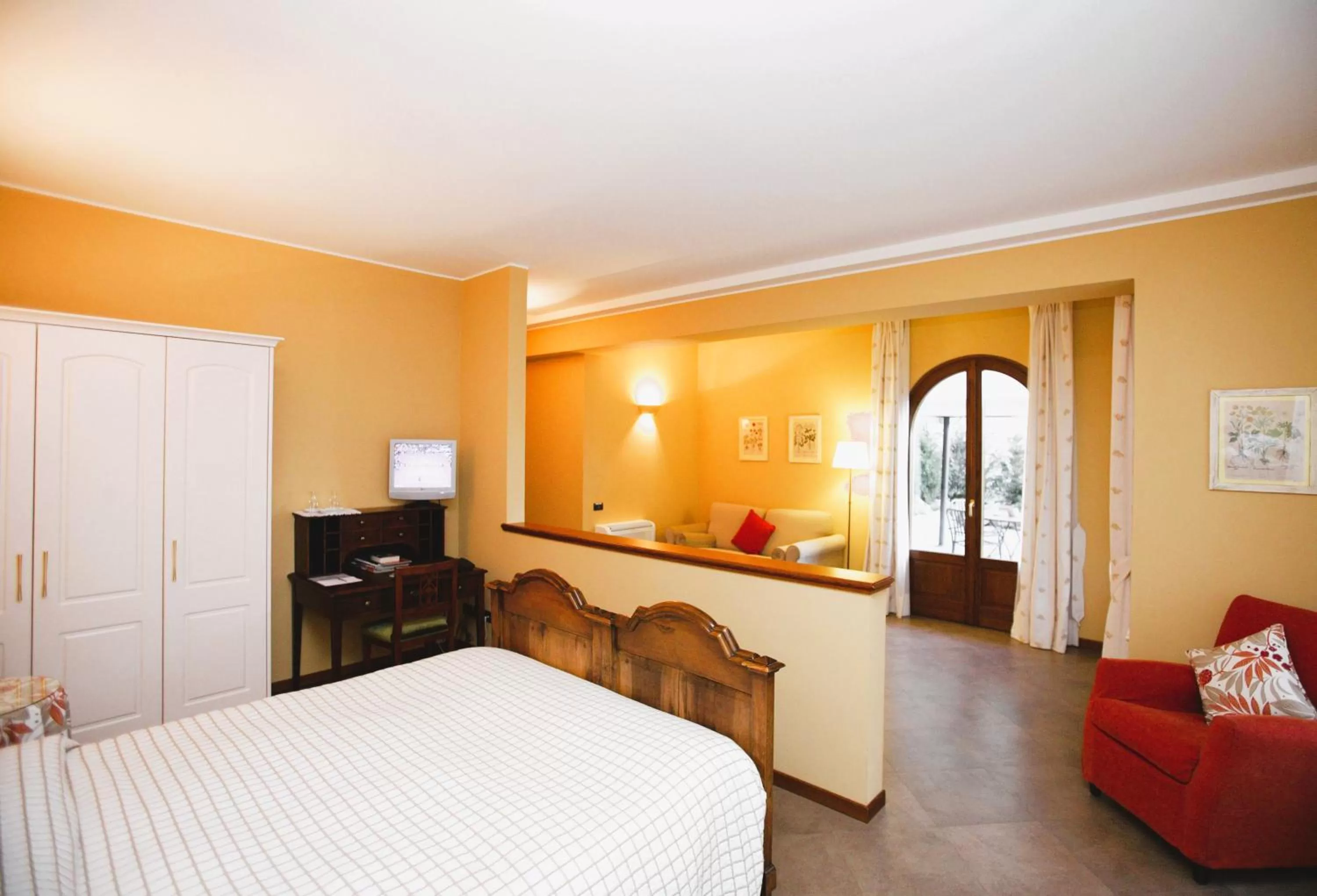 Bed in La Valletta Relais