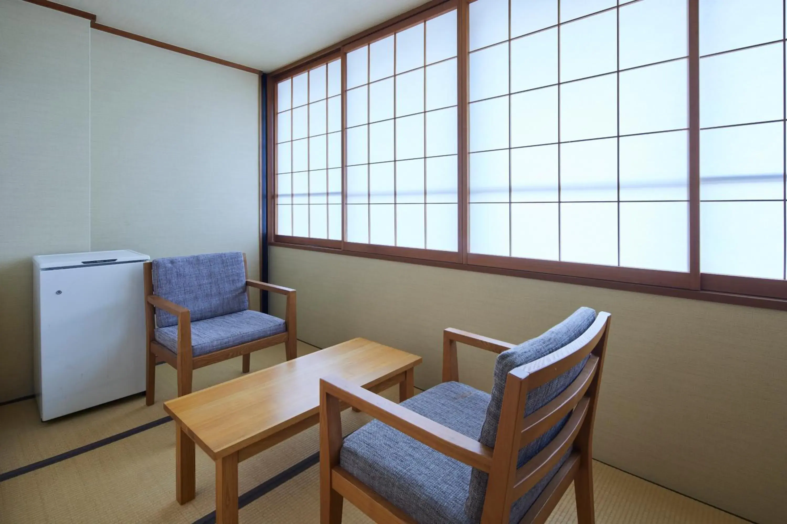 Seating area in Itsukushima Iroha