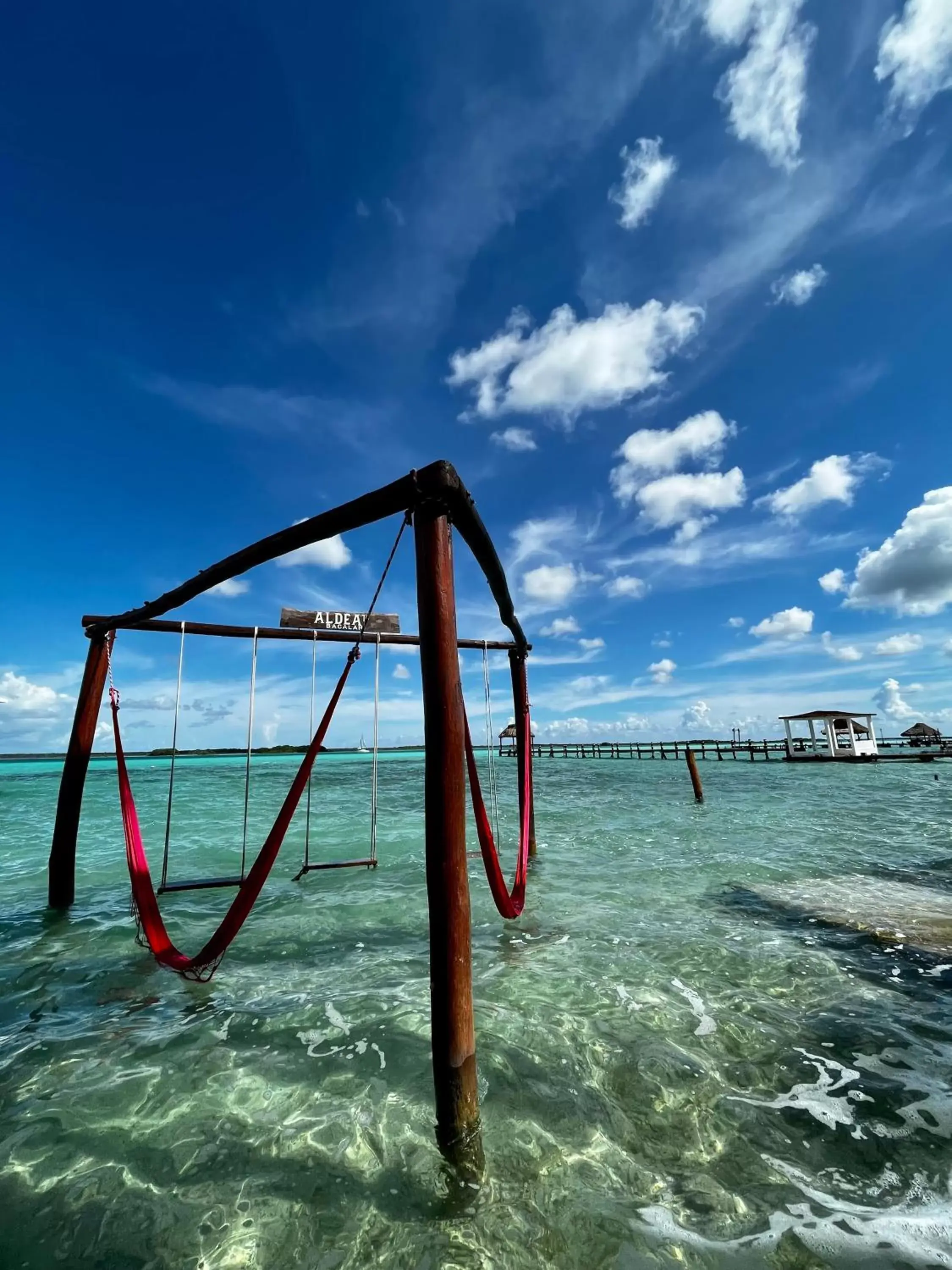 Natural landscape in Hotel Aldea 19 Bacalar