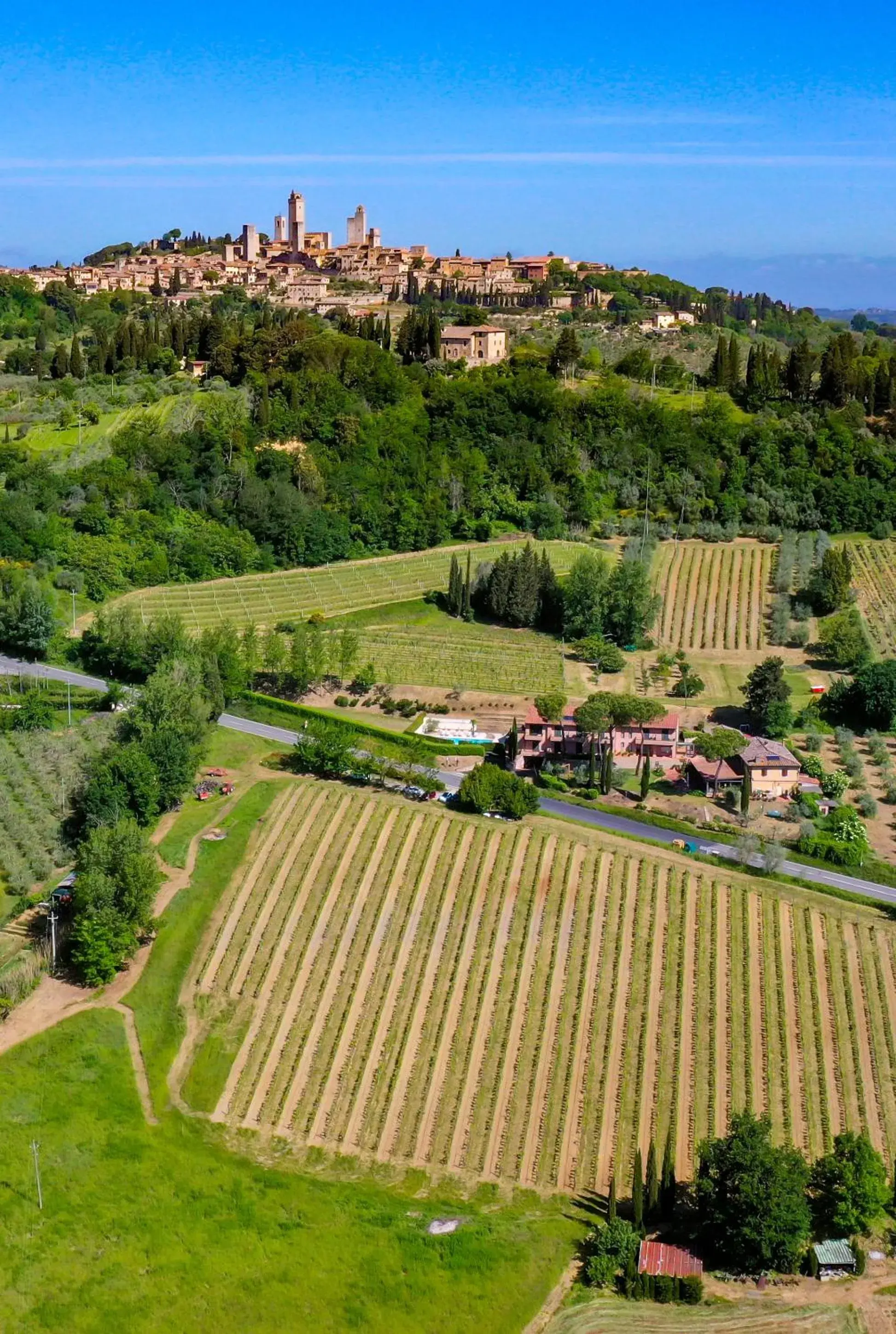 Property building, Bird's-eye View in Hotel Le Colline