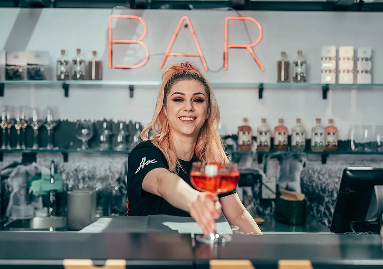 Lounge or bar in Hotel AX