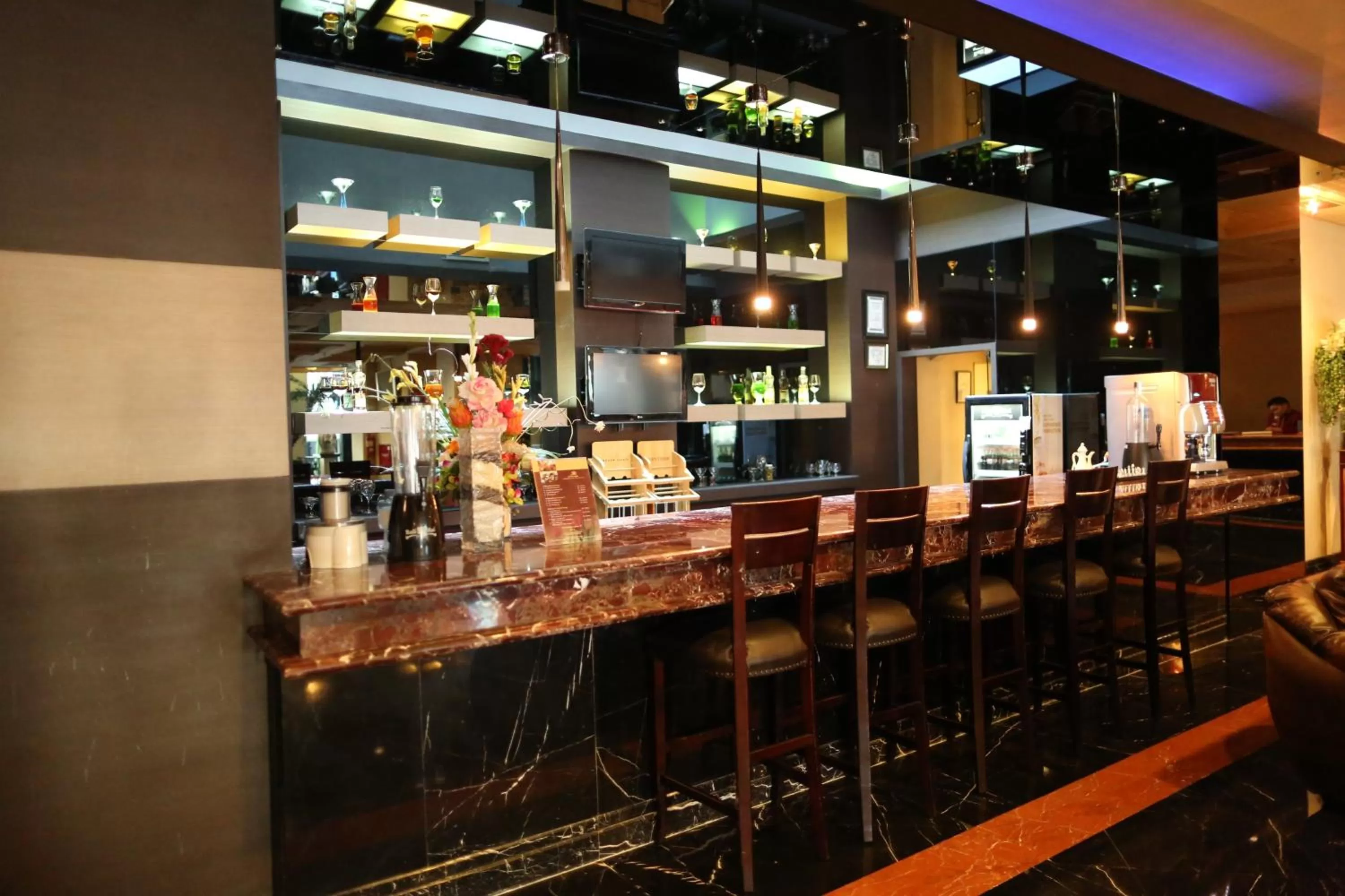 Lounge or bar in Golden Boutique Hotel Melawai