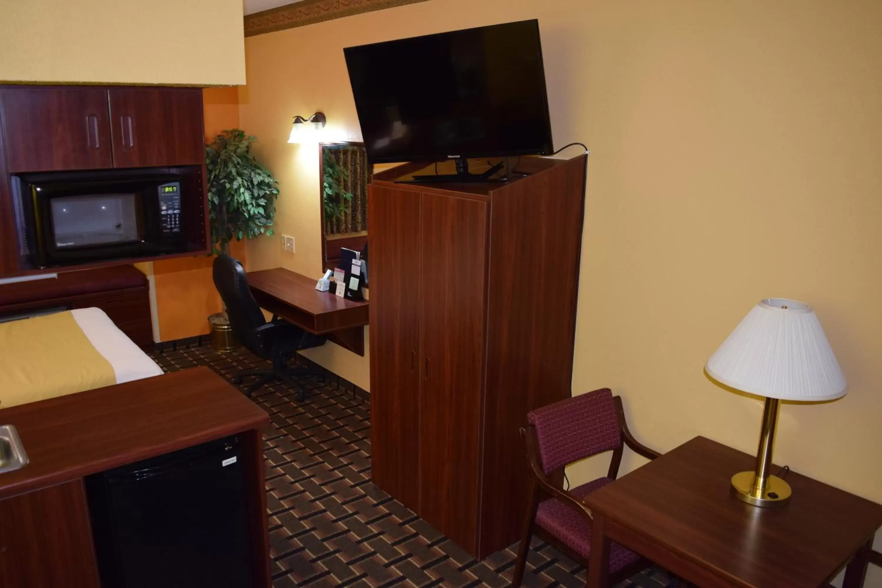 TV and multimedia, TV/Entertainment Center in Microtel Inn & Suites by Wyndham Rock Hill/Charlotte Area