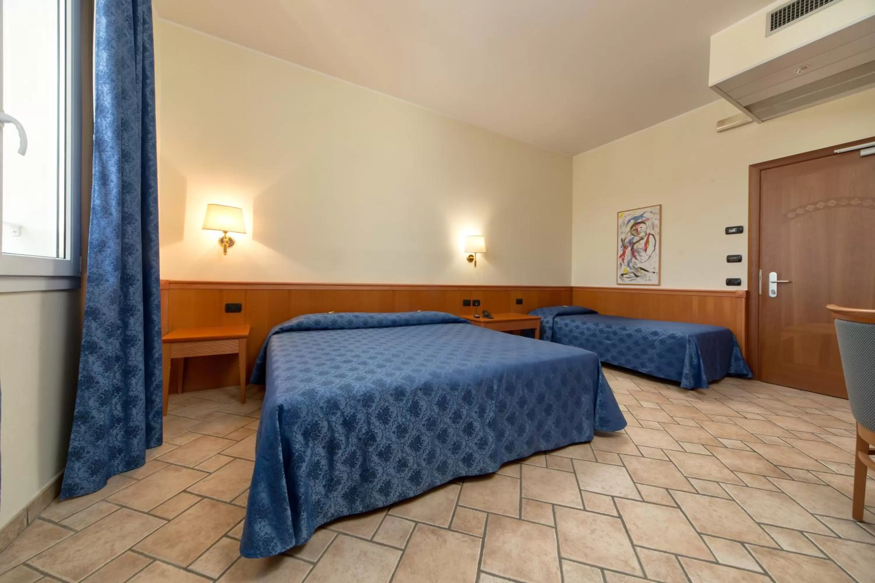 Bedroom, Bed in Hotel Giotto